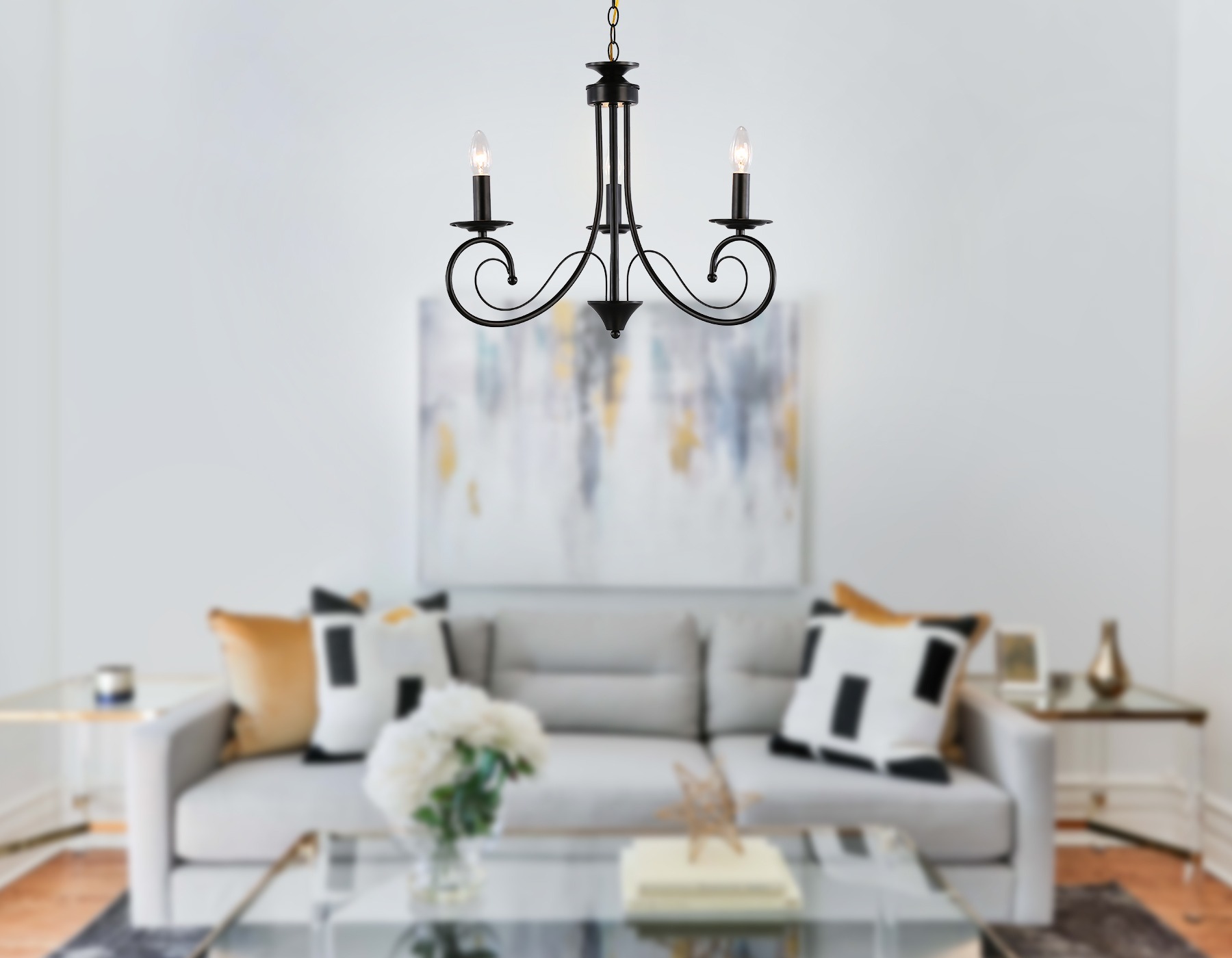 Изображение товара Подвесная люстра Ambrella Modern TR9606 подсвечник