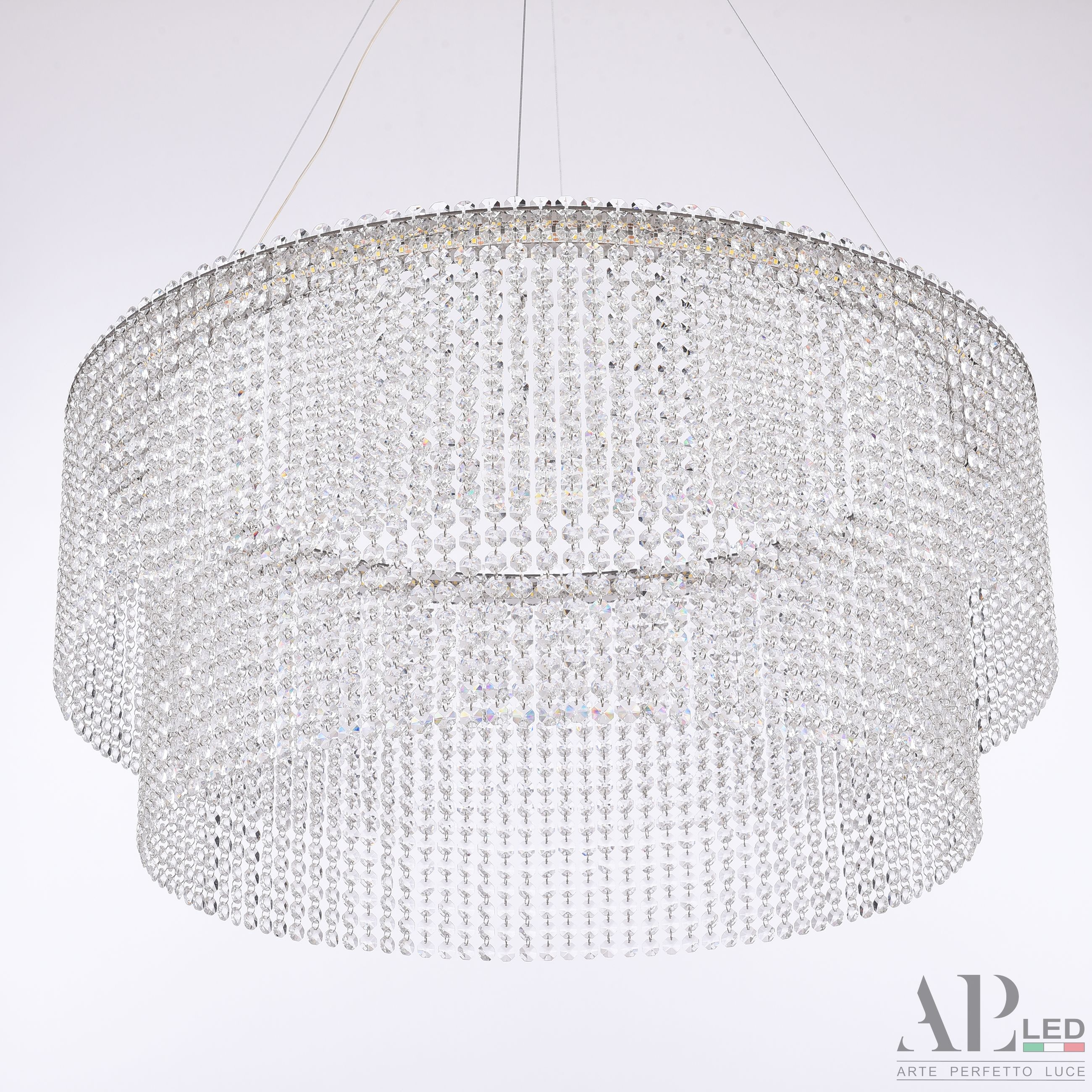 Изображение товара Подвесная люстра APL LED Sicilia SH02.73.C.Ni.4000 с LED освещением