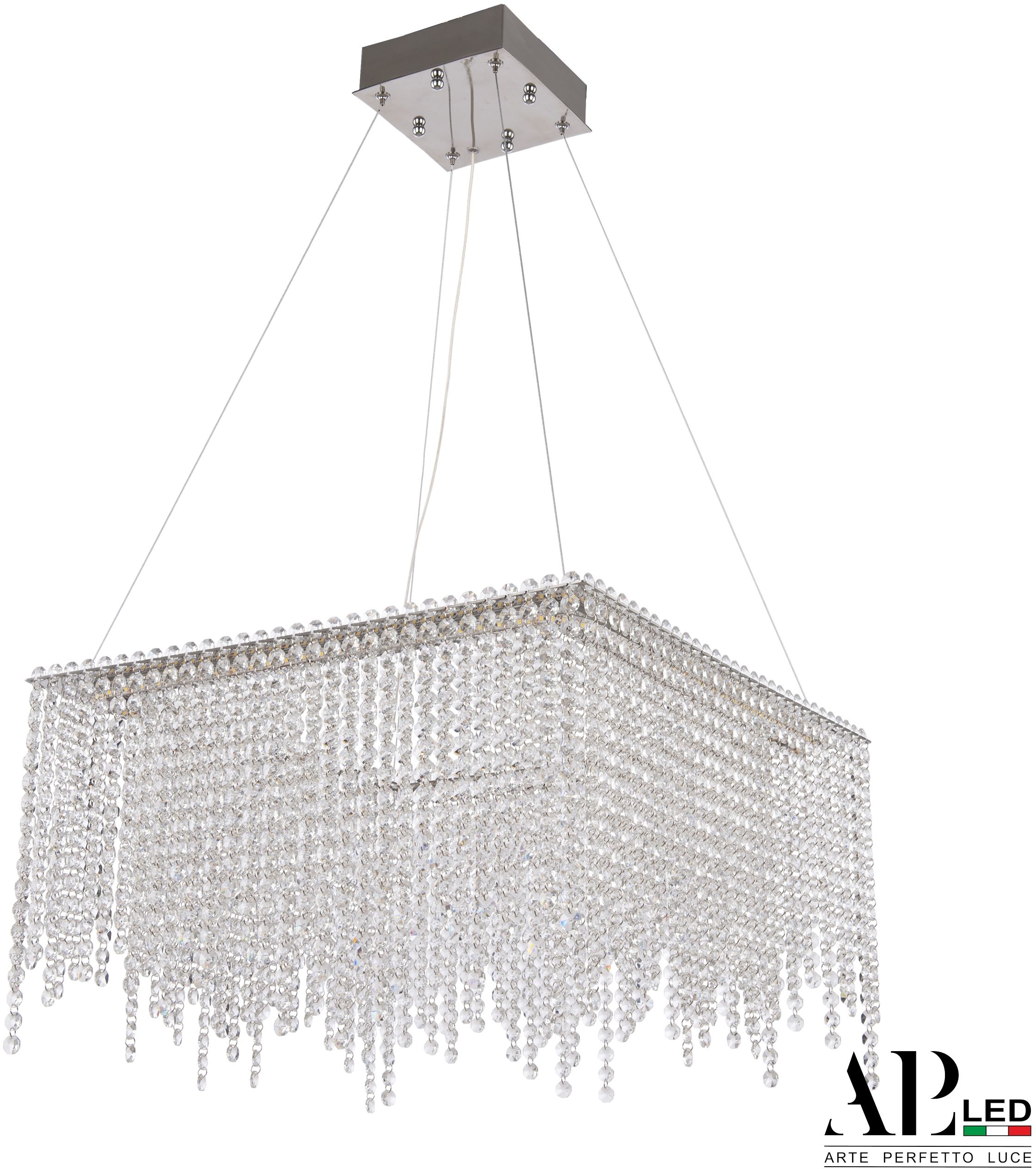 Изображение товара Подвесная люстра светодиодная APL LED Sicilia SH04.52.B.Ni.4000