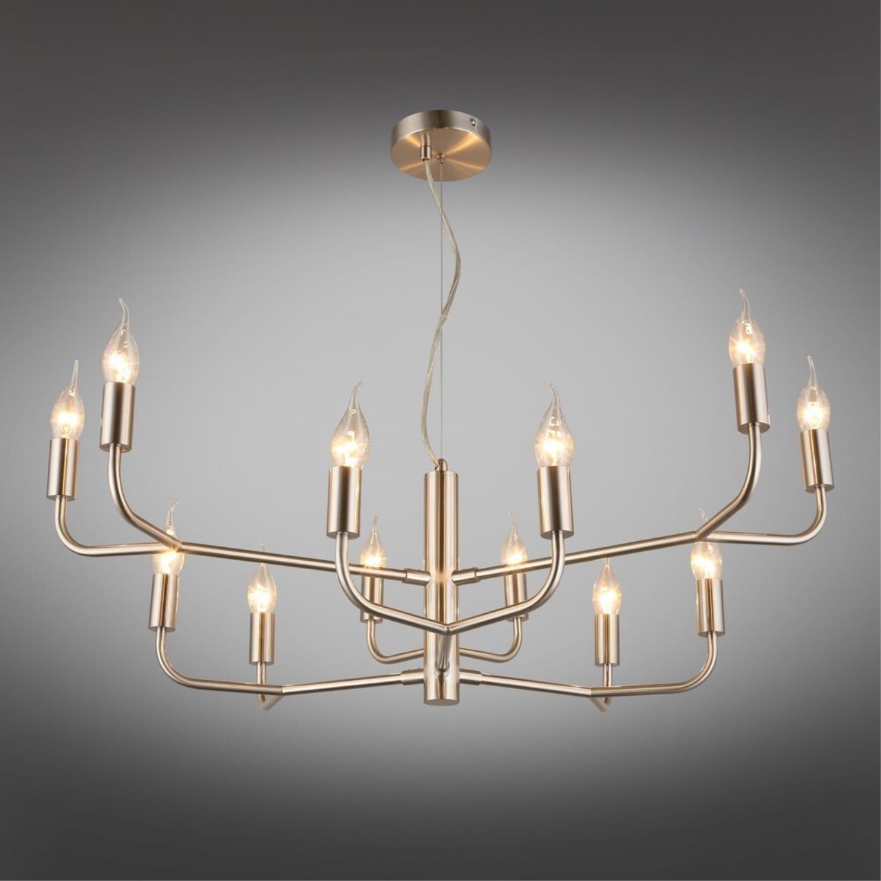 Изображение товара Подвесная люстра Aployt Evlalia APL.338.03.12 в виде свечи