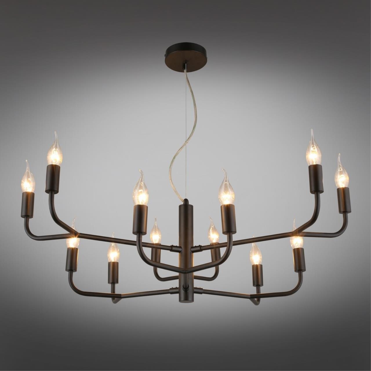 Изображение товара Подвесная люстра Aployt Evlalia APL.338.13.12 в виде свечи