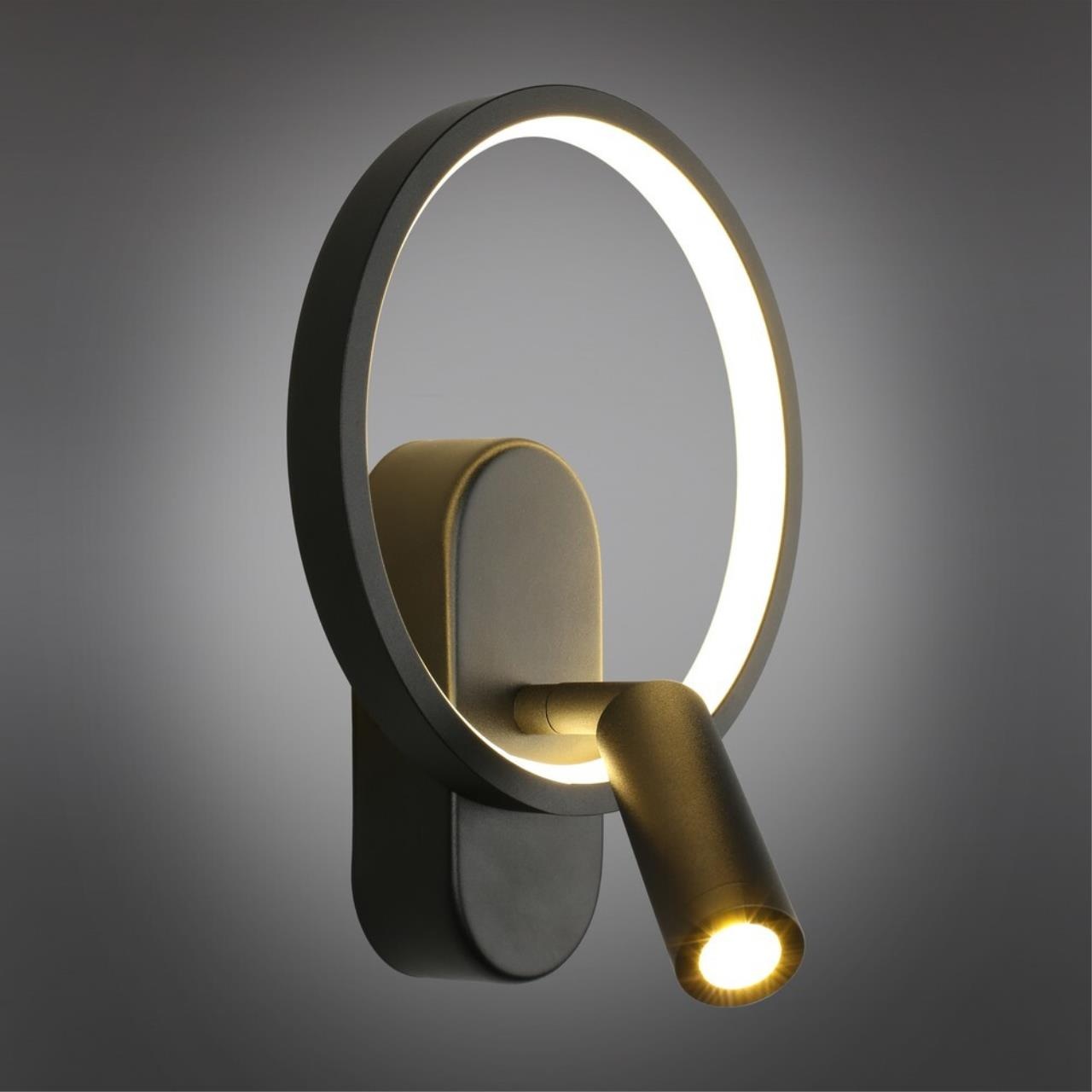 Изображение товара Настенный светильник LED со спотом для чтения Aployt Monik APL.346.01.02