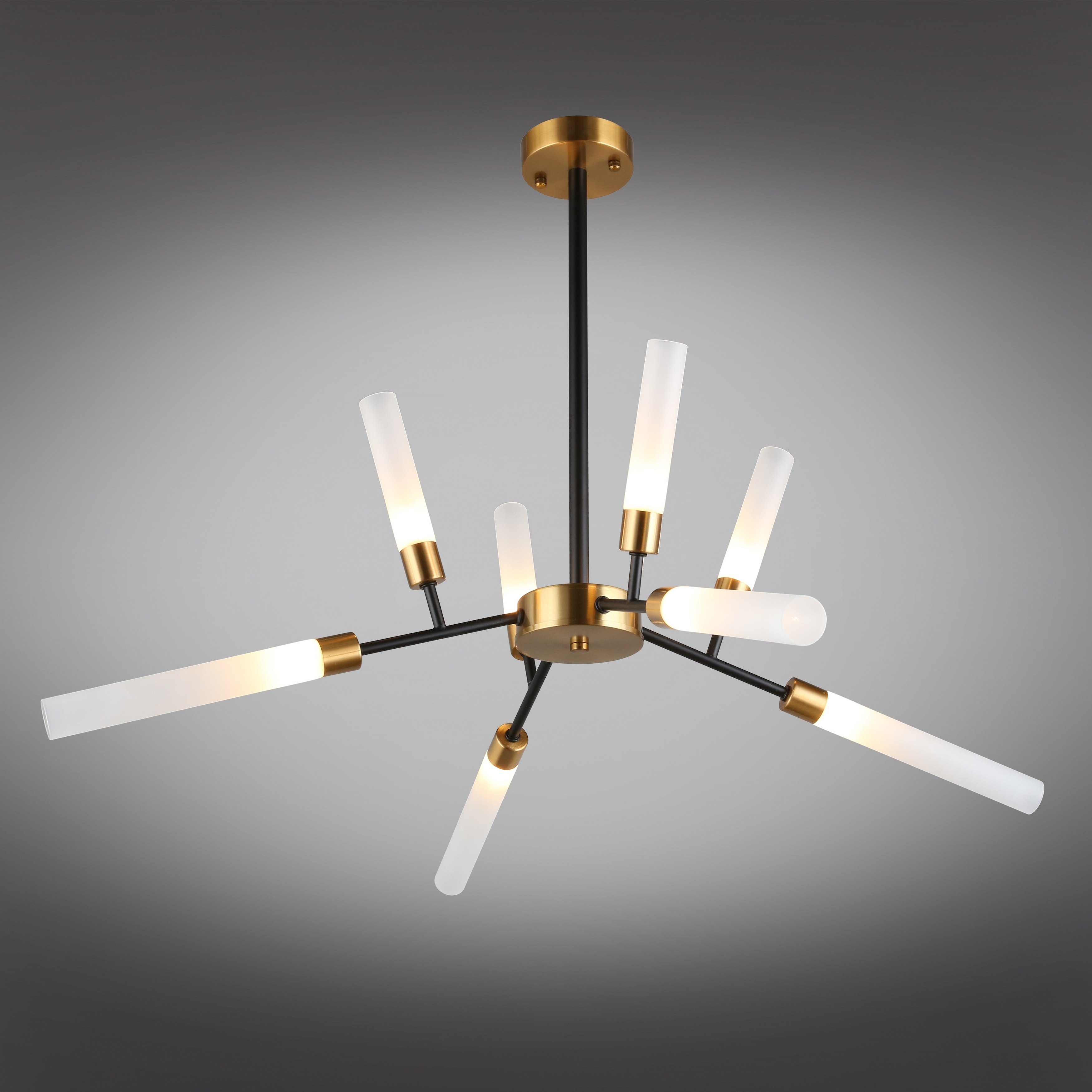 Изображение товара Потолочная светодиодная люстра Aployt Oliwia APL.604.07.09 9 плафонов 220В