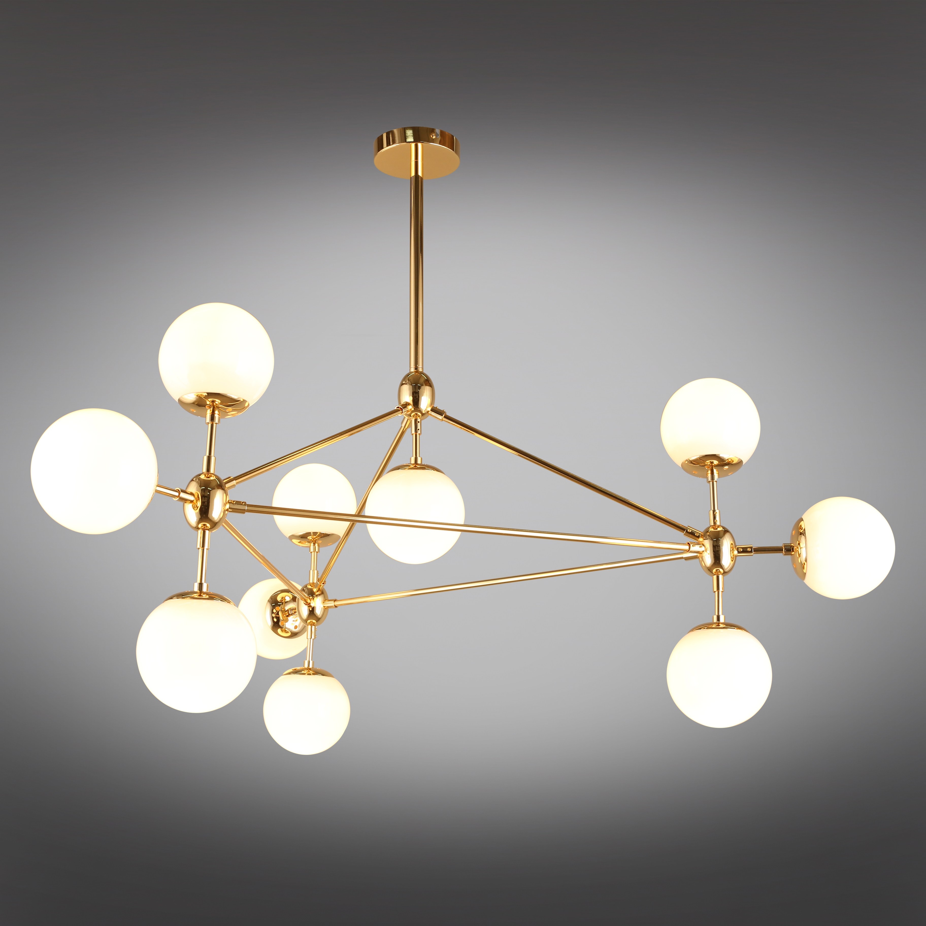 Изображение товара Потолочная люстра Aployt Rozali APL.606.07.10 (плафоны шарики)