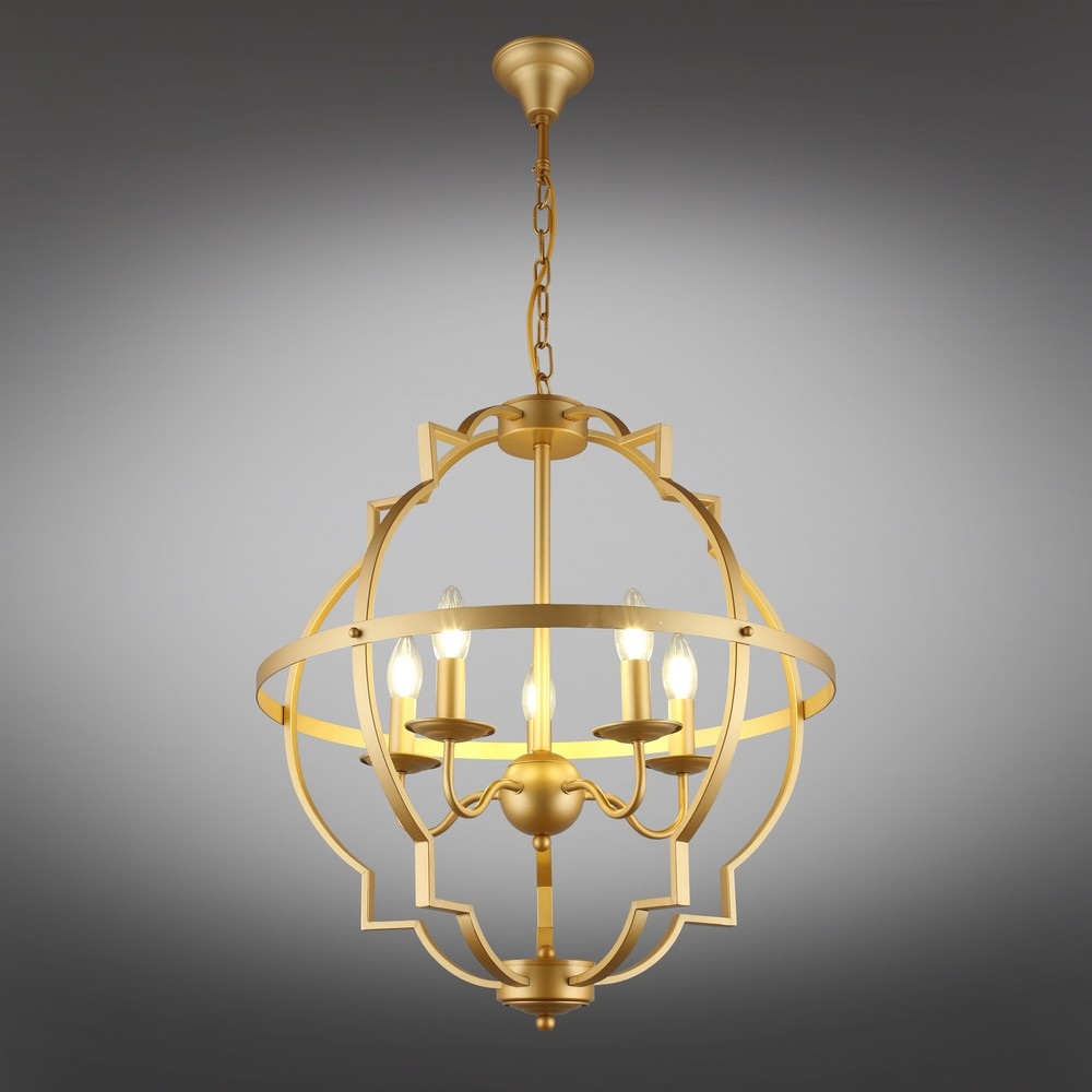 Изображение товара Подвесная люстра Aployt Sharlotta APL.664.03.05 в виде свечи