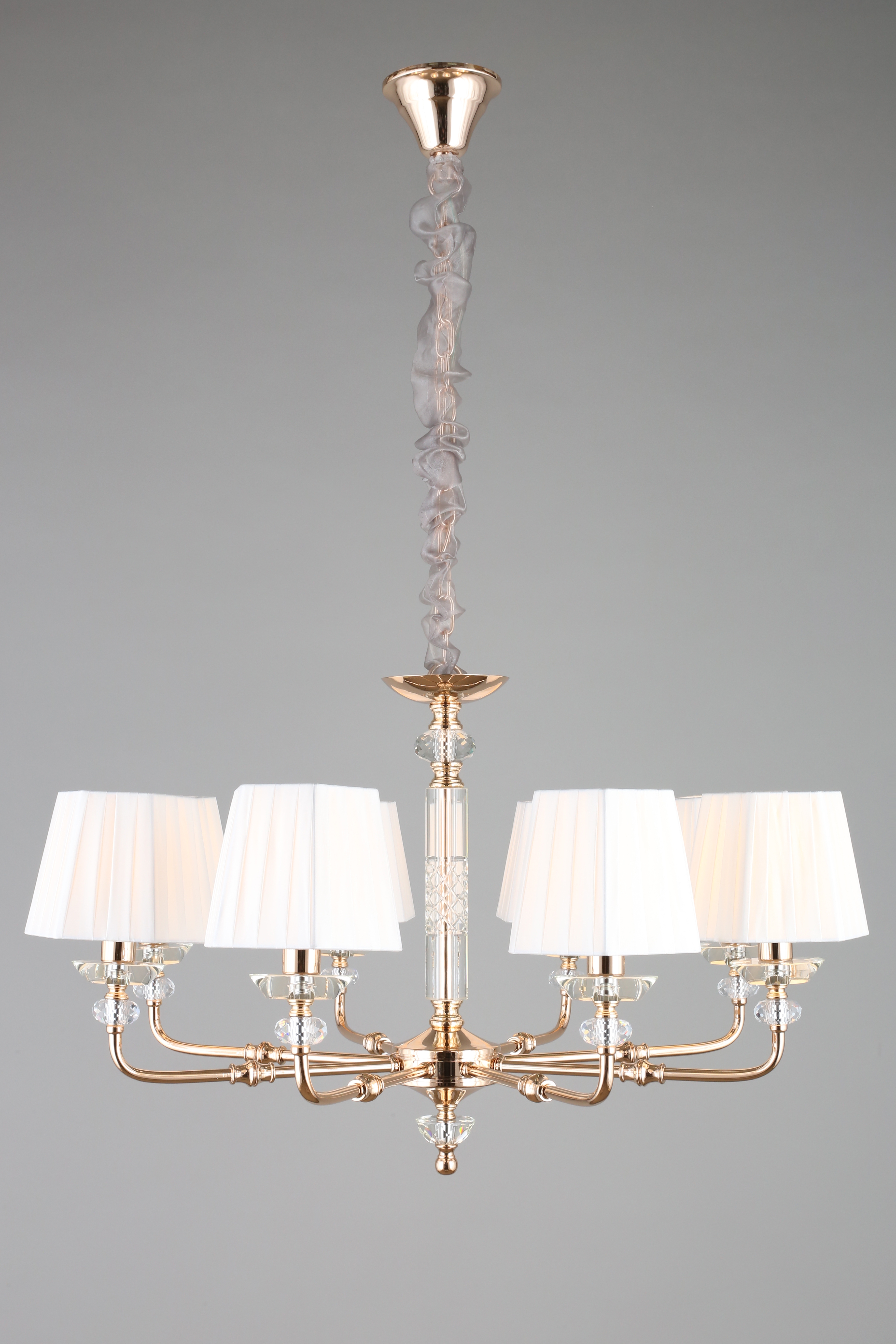 Изображение товара Подвесная люстра Aployt Silvian APL.719.03.08 классика 8 ламп E14