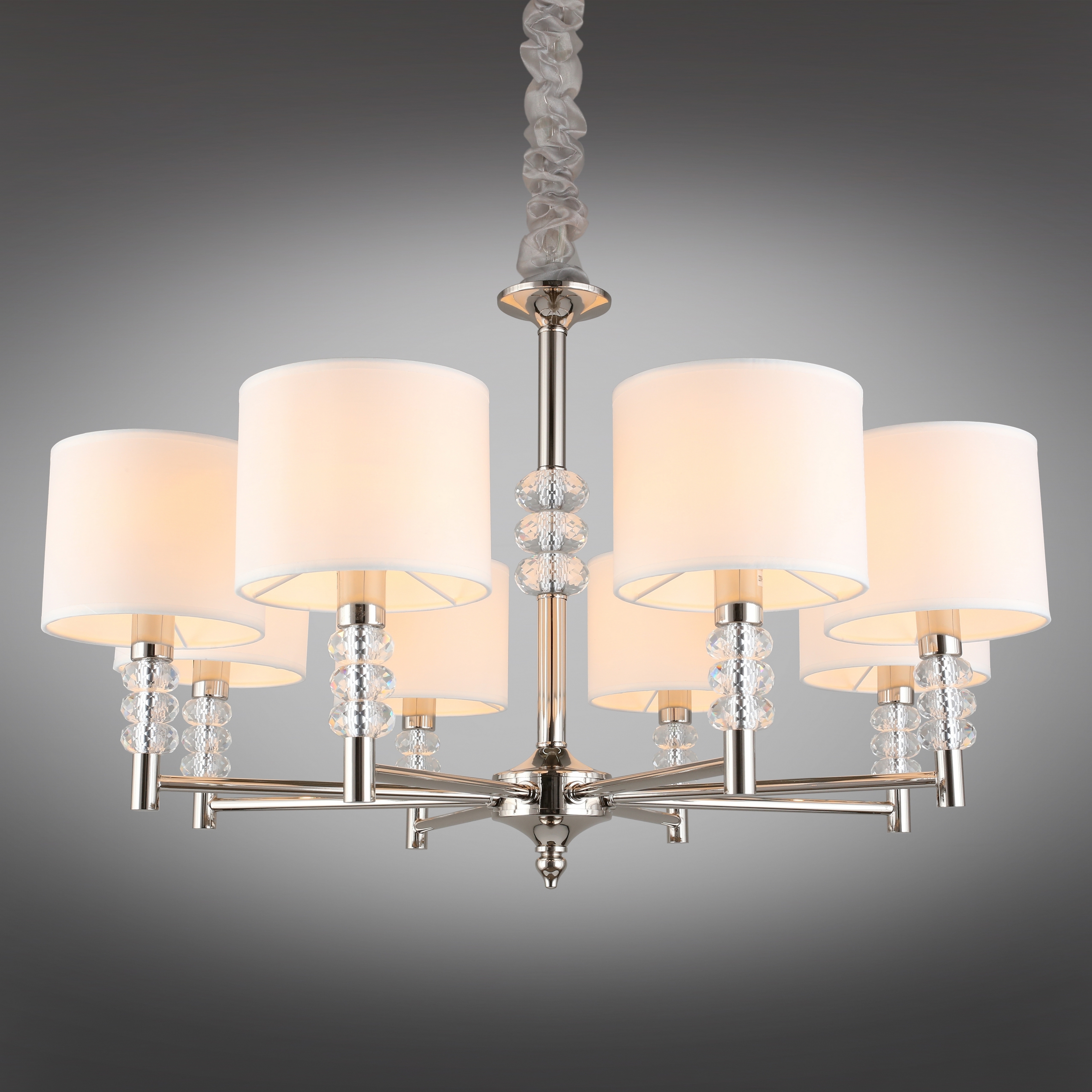 Изображение товара Подвесная люстра Aployt Franula APL.724.03.08 с 8 абажурами