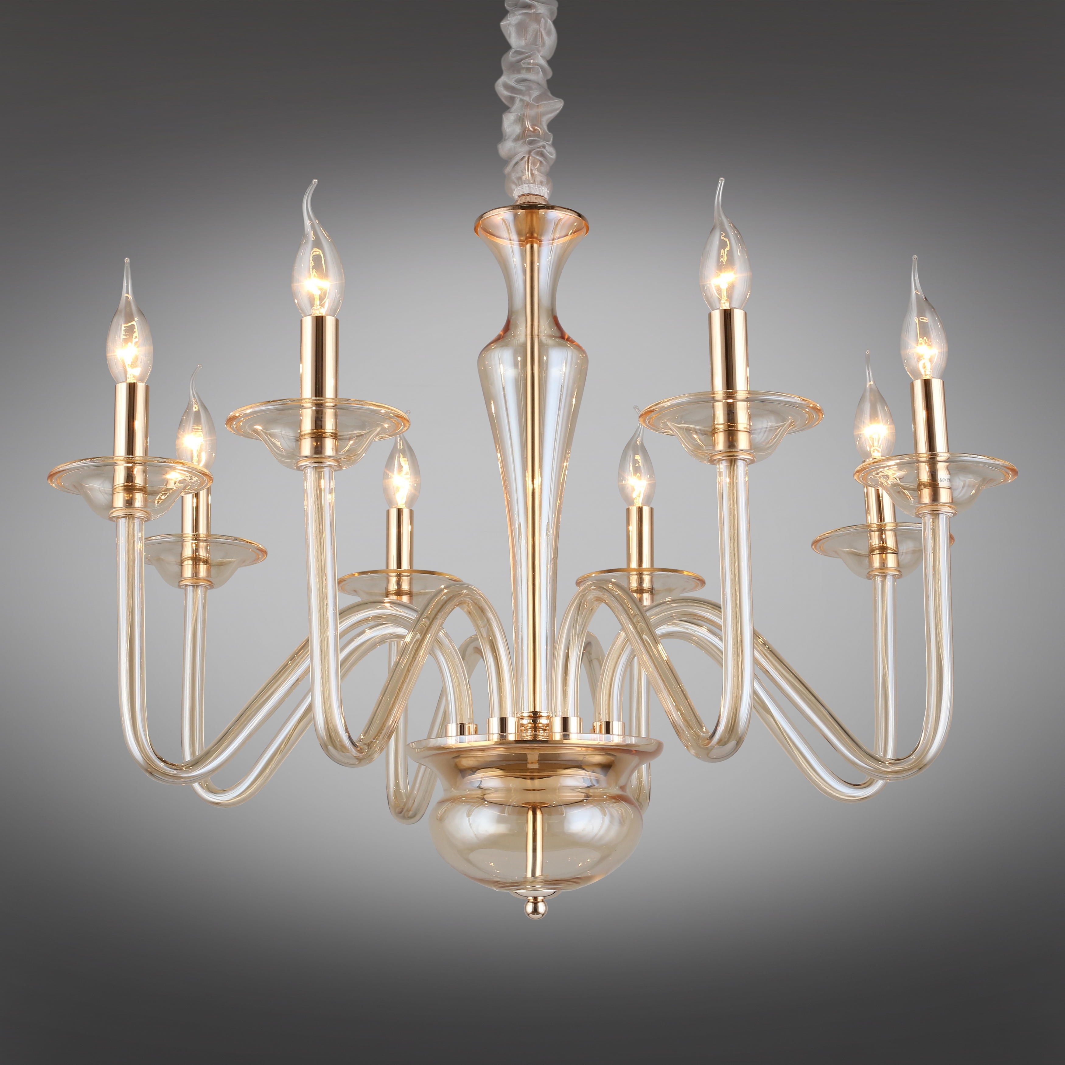 Изображение товара Подвесная люстра Aployt Nita APL 730 03 08 свеча классика золото