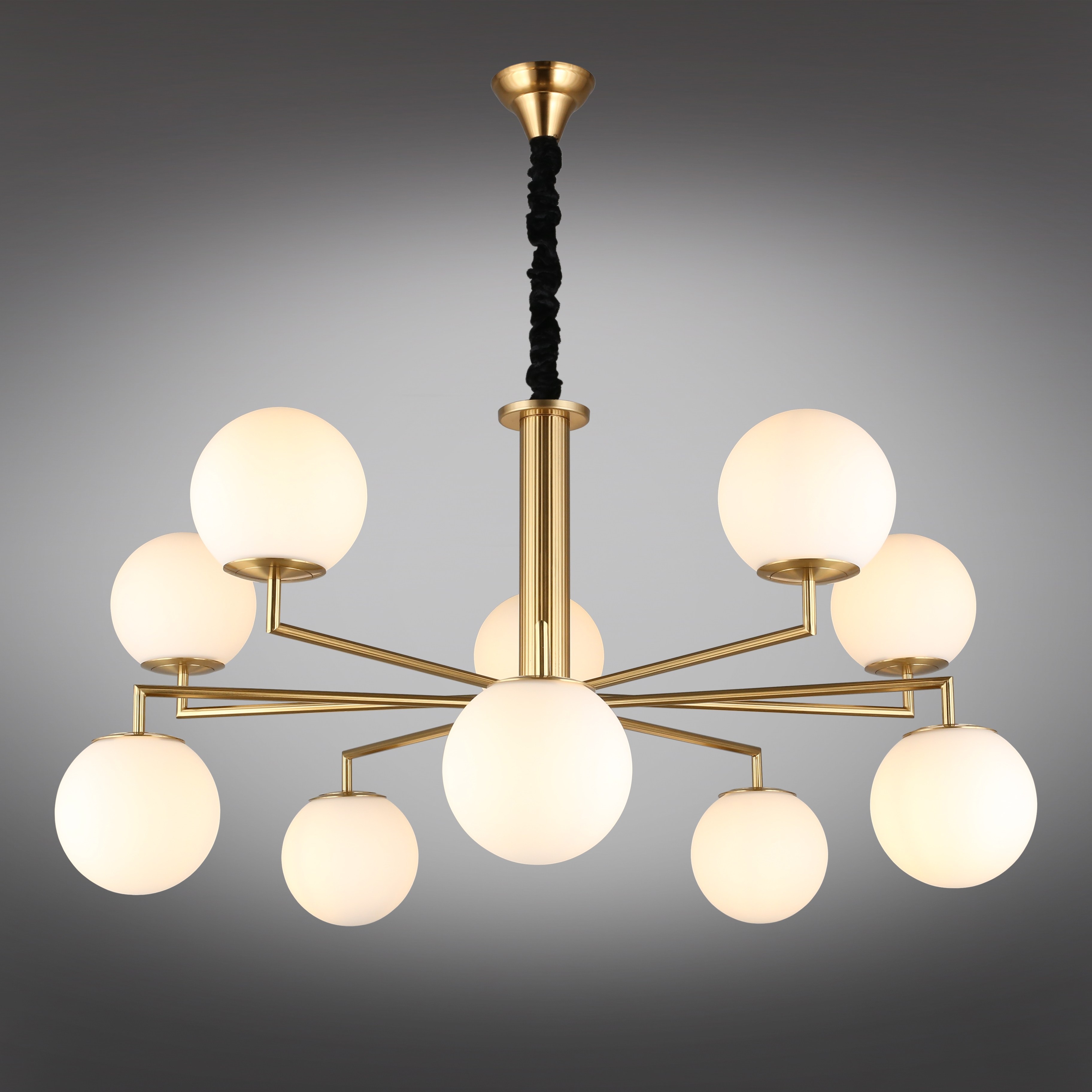 Изображение товара Подвесная люстра Aployt Kristian APL.759.13.10 с 10 плафонами