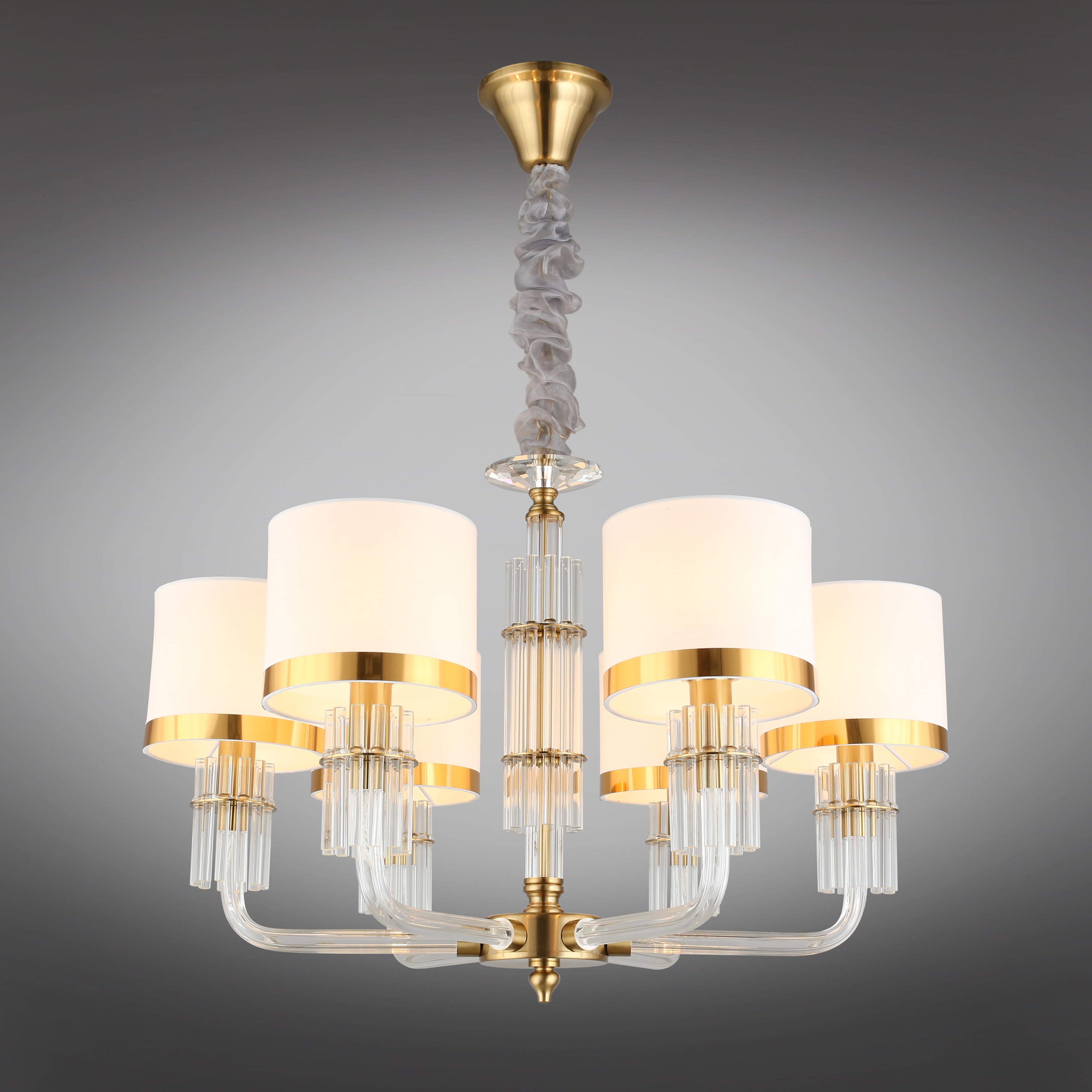 Изображение товара Подвесная люстра хрусталь Aployt Elza APL.767.03.06