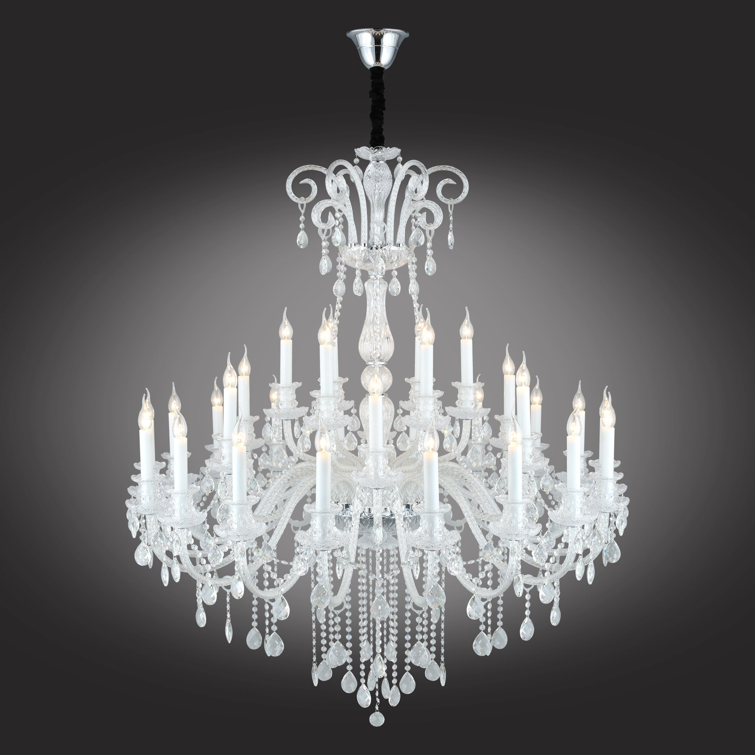 Изображение товара Подвесная люстра Aployt Ketrin APL.812.03.30 в виде свечи