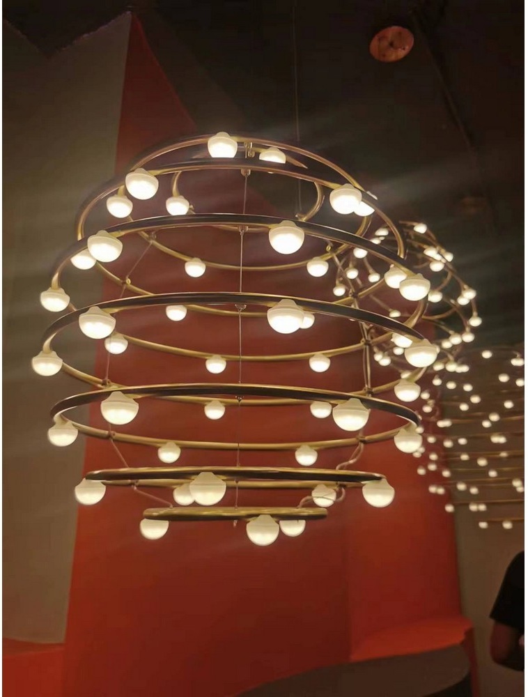 Изображение товара Подвесная люстра светодиодная Aployt Banzhamin APL.851.03.50