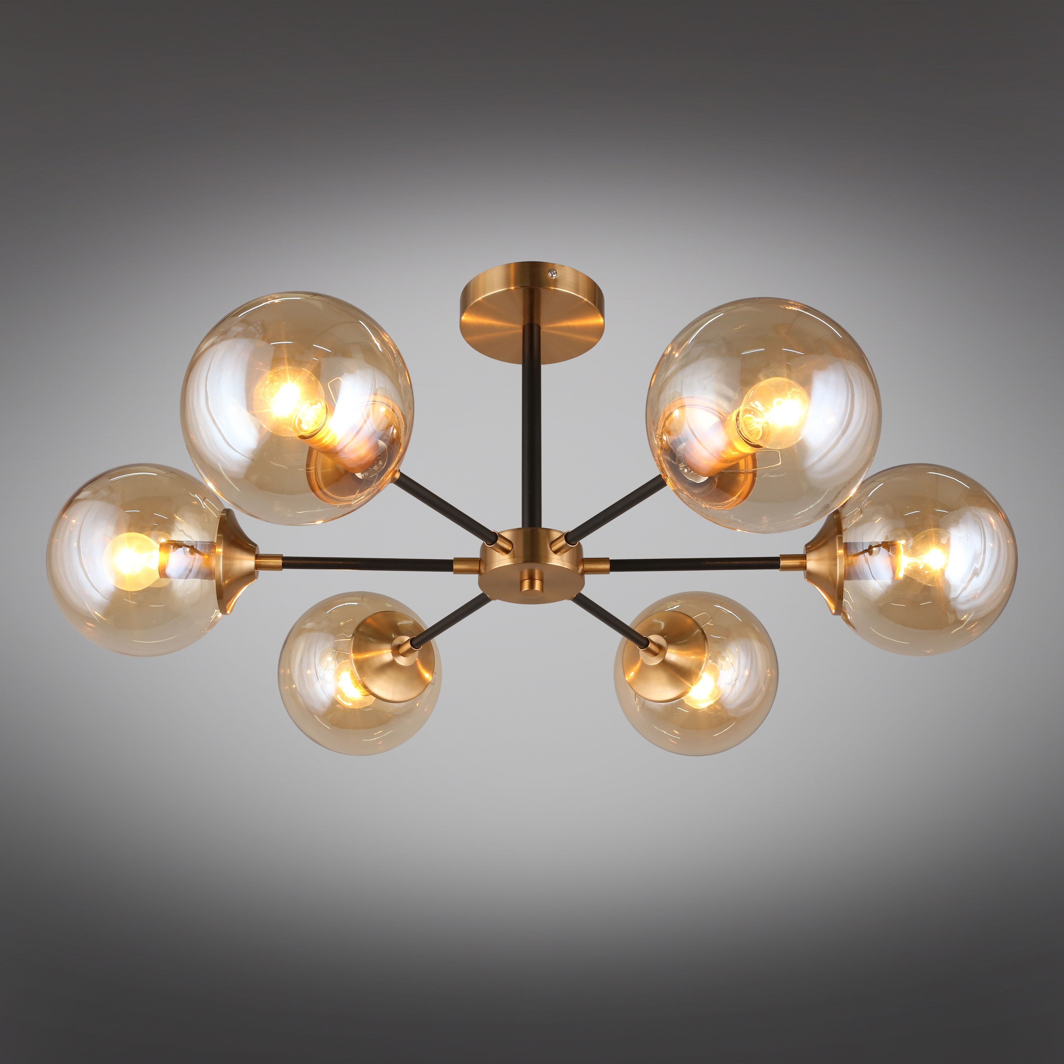 Изображение товара Потолочная люстра Aployt Beta APL.909.07.06 (плафоны шарики)