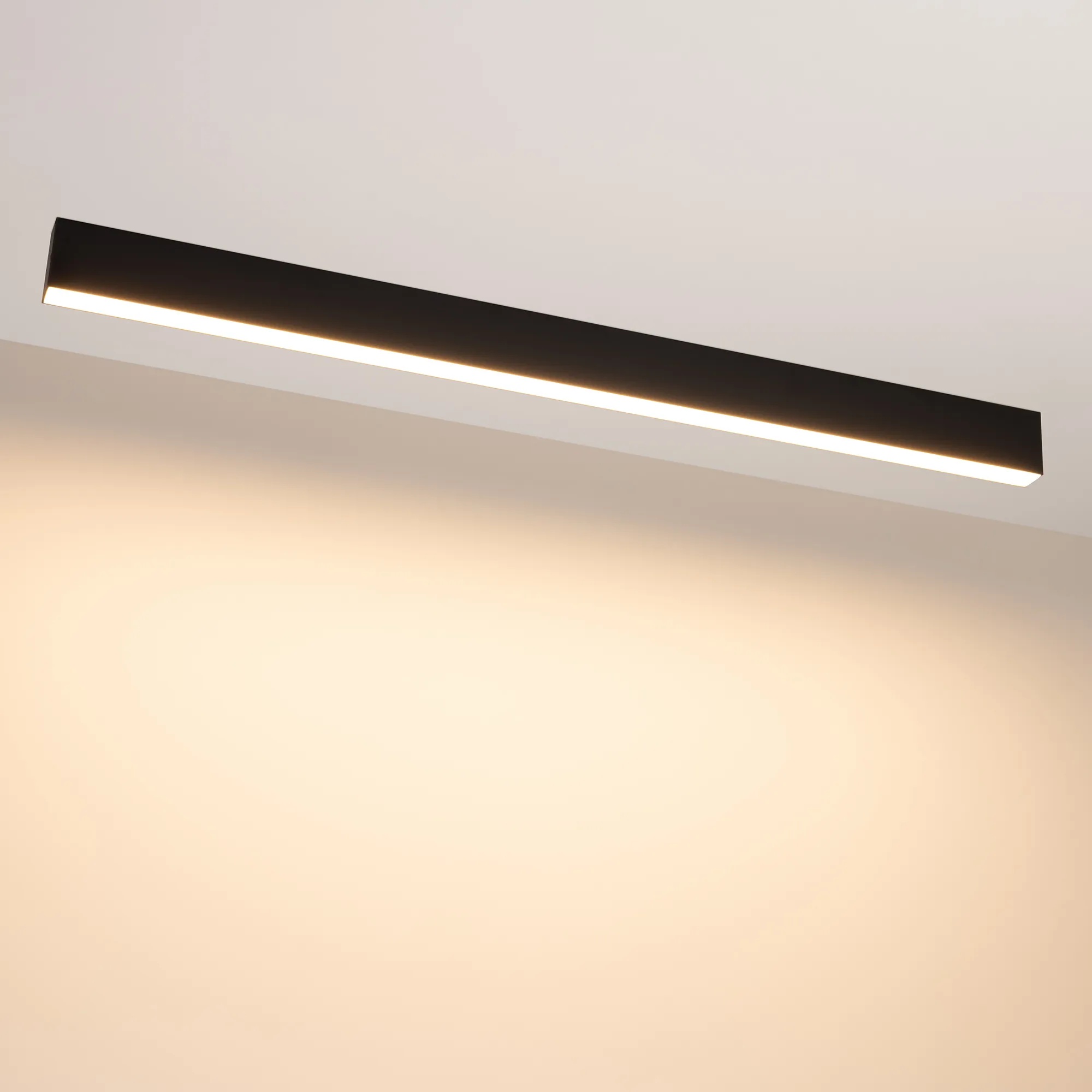 Изображение товара Настенно-потолочный линейный светильник SP-LINE-3567-L960-32W Warm3000 (BK, 120 deg, 230V) IP33 (Arlight, Металл) 056354