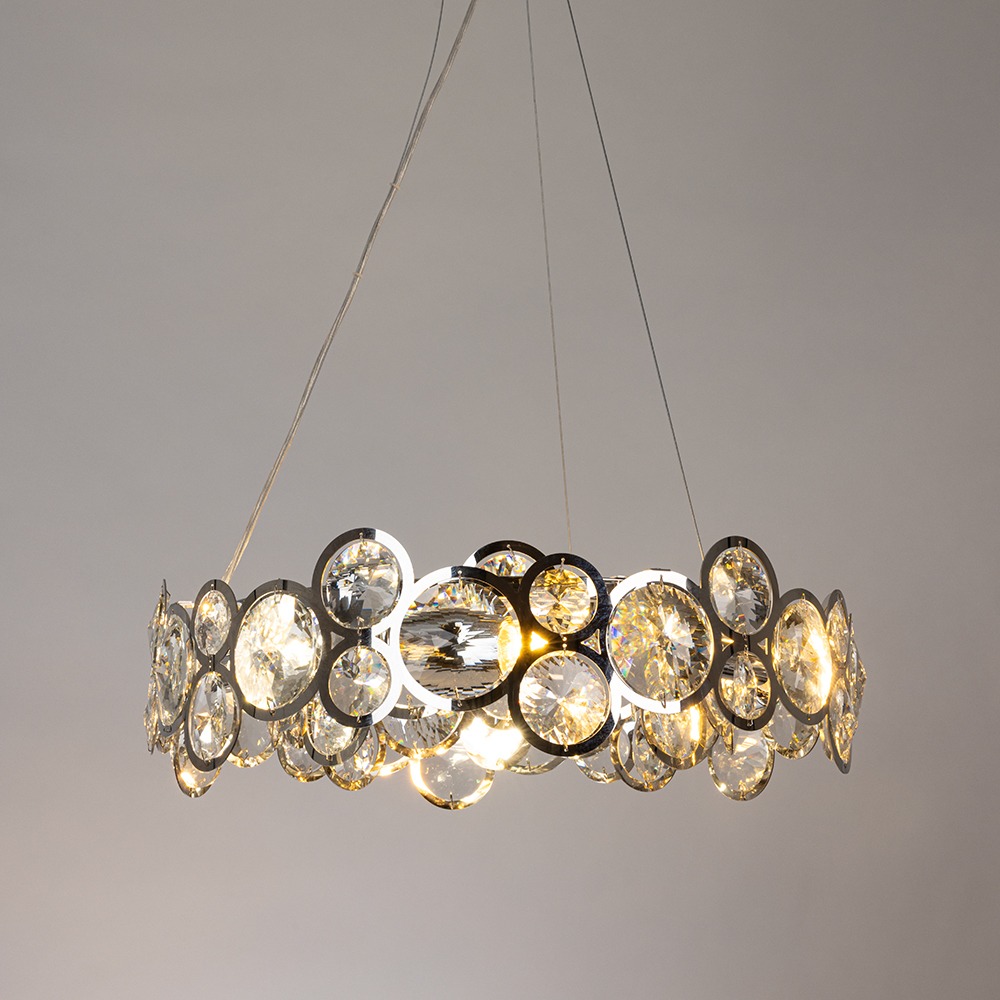 Изображение товара Подвесная люстра хрустальная Arte Lamp Sarah A1062SP-6CC стиль модерн