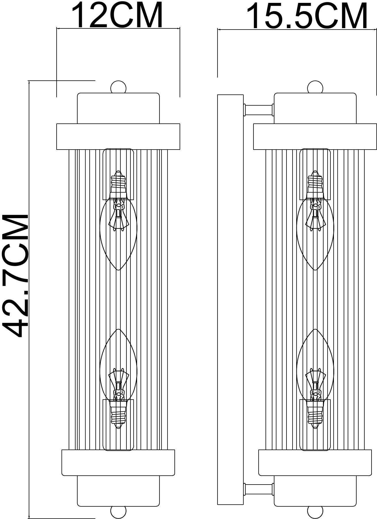 Изображение товара Настенный светильник Arte Lamp Hanna A1070AP-2CC