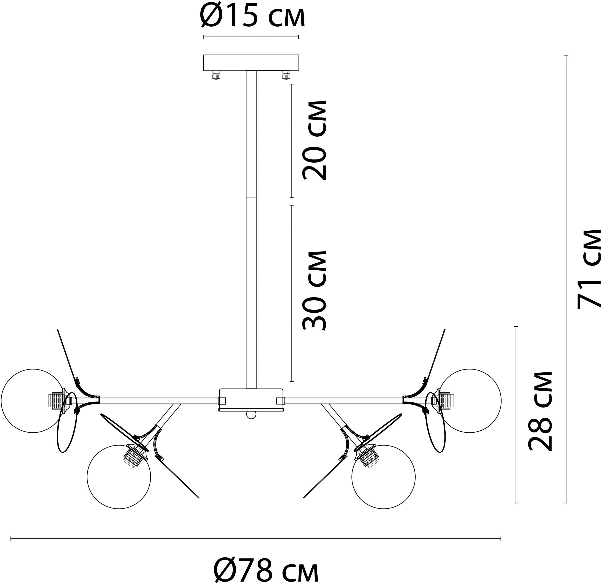 Изображение товара Потолочная люстра Arte Lamp Peacock A1369SP-10SG 10 плафонов модерн белая