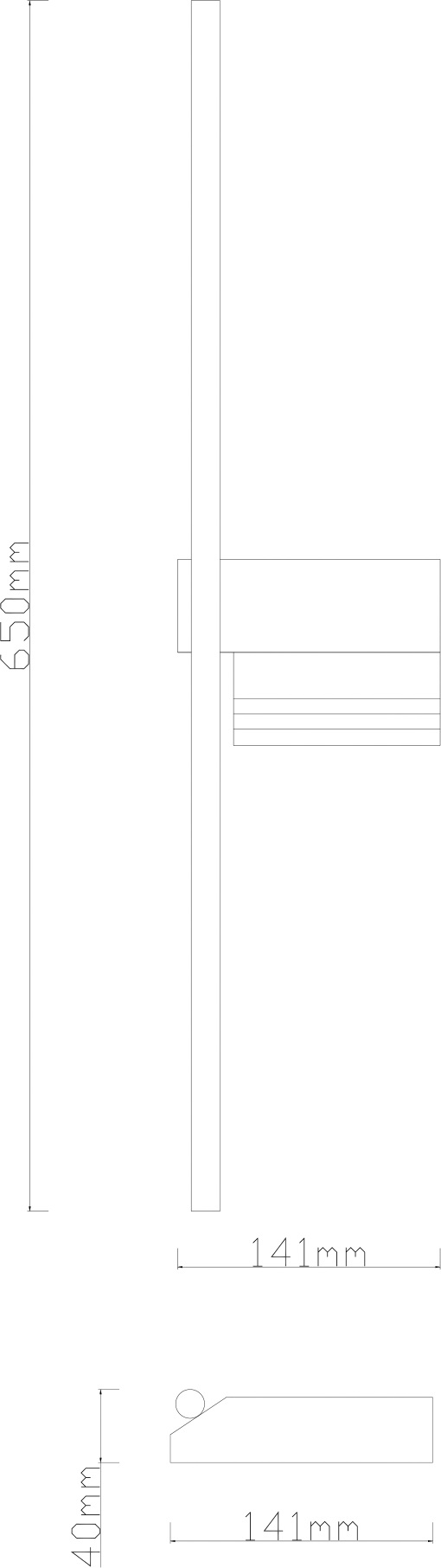 Изображение товара Настенный светильник светодиодный Arte Lamp A2018AP-18BK стиль хай-тек компактный