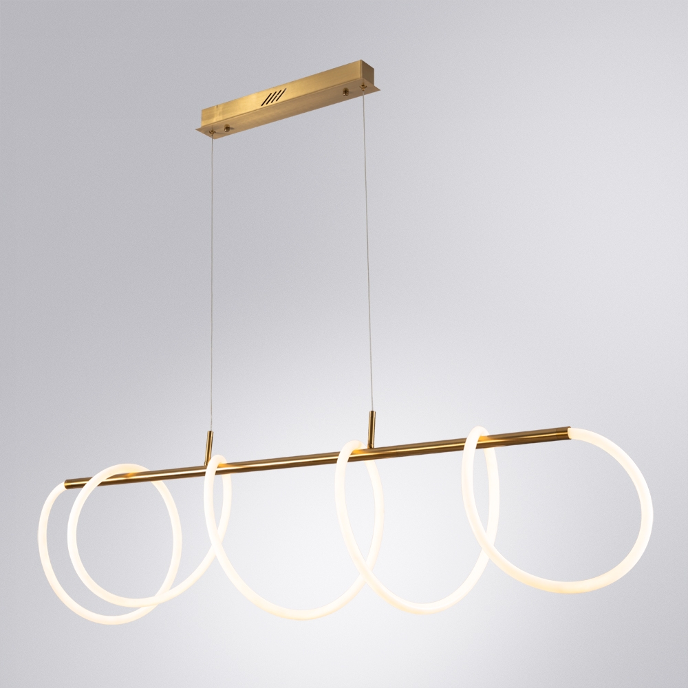 Изображение товара Подвесной светильник светодиодный бе пульта Arte Lamp KLIMT A2850SP-75PB гибкий неон кольцо