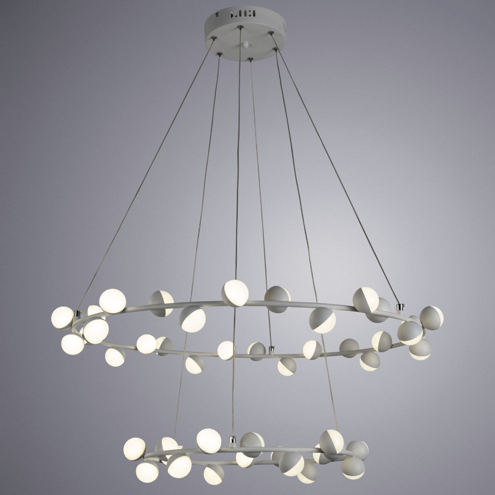 Изображение товара Подвесная светодиодная люстра Arte Lamp Dexter A3619SP 48WH стиль модерн