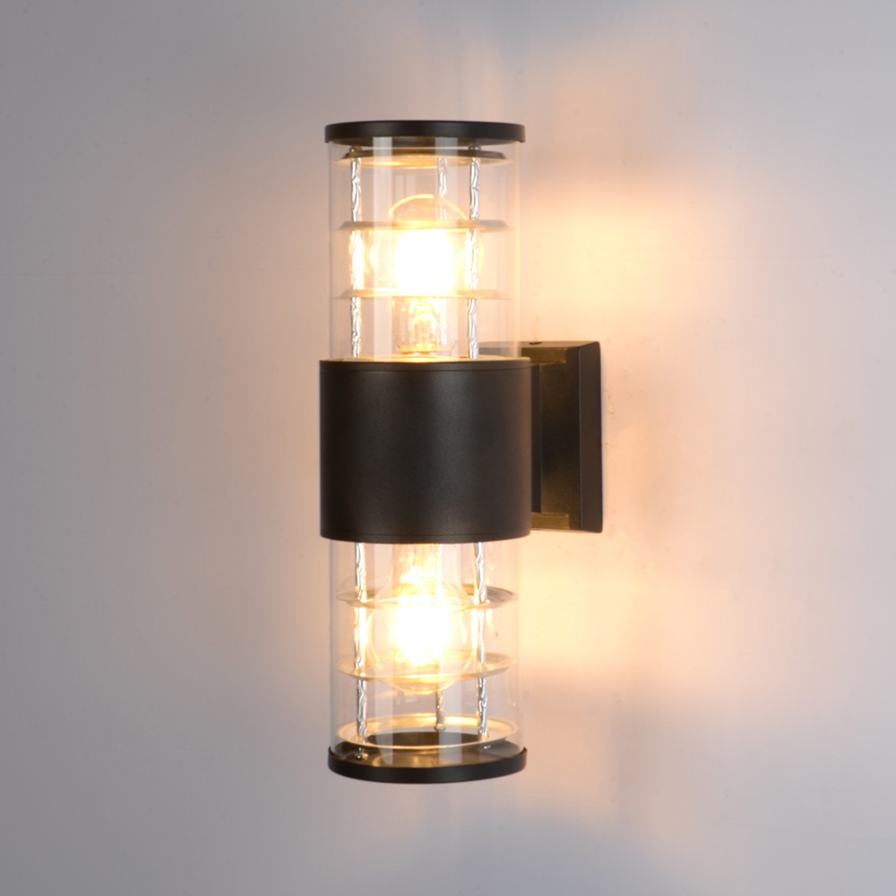 Настенный уличный светильник Arte Lamp A5315AL-2BK купить выгодно в ...