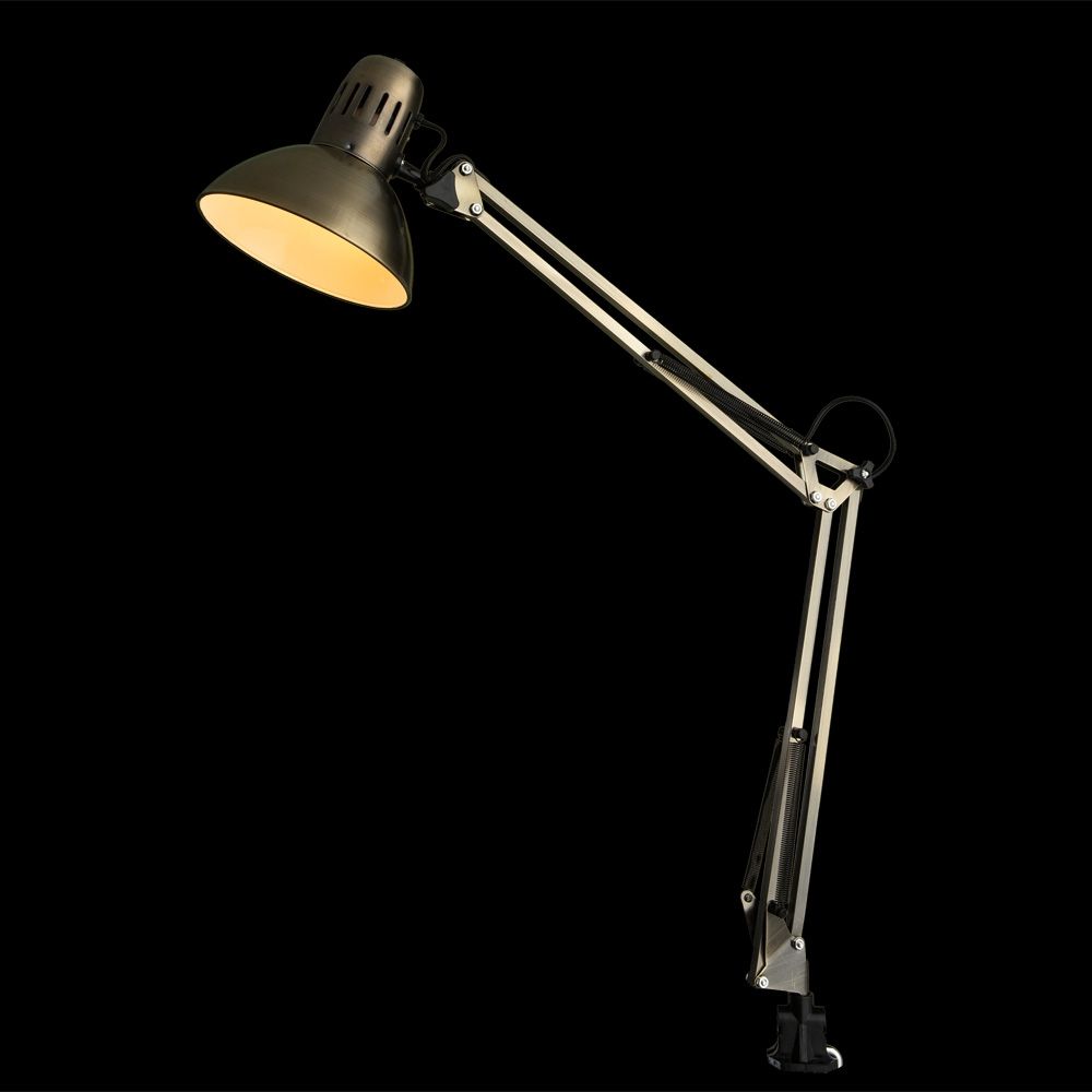 Изображение товара Офисная настольная лампа на струбцине Arte Lamp Senior A6068LT-1AB