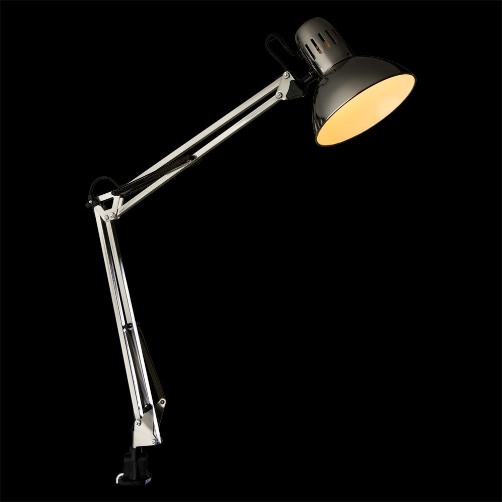 Изображение товара Офисная настольная лампа на струбцине Arte Lamp Senior A6068LT-1SS