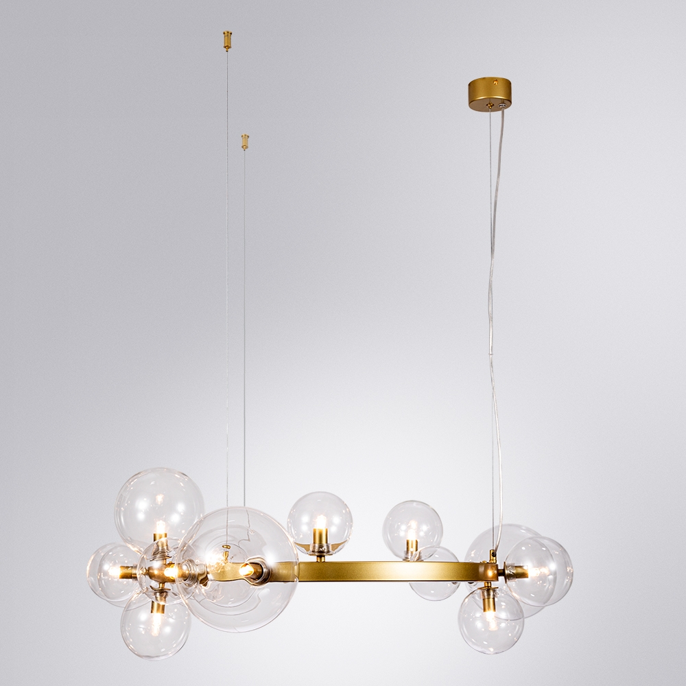Изображение товара Подвесной светильник Arte Lamp Vincent A7790SP 15GO стиль модерн золото Изображение товара Подвесной светильник Arte Lamp Vincent A7790SP 15GO стиль модерн золото