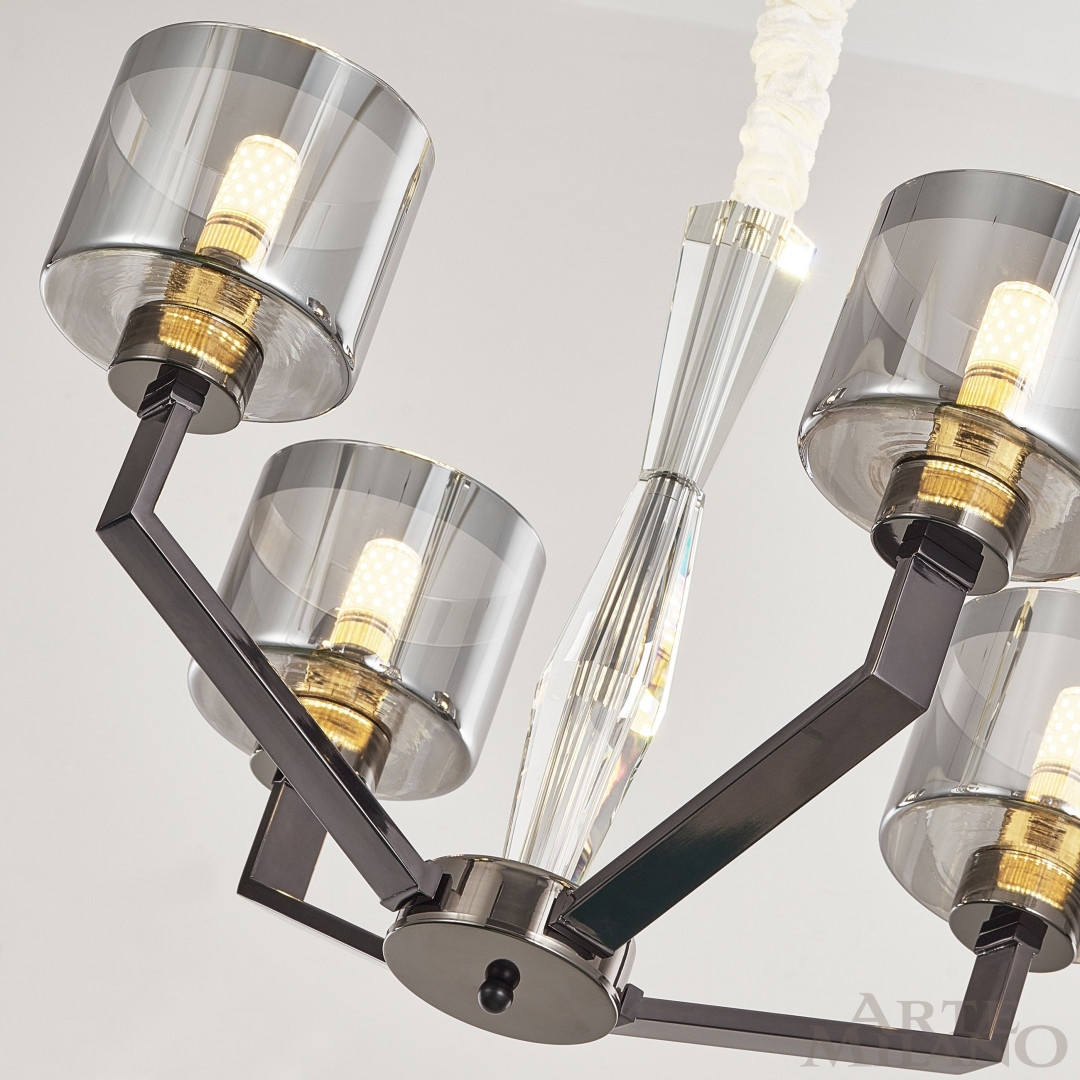 Изображение товара Подвесная люстра Arte Milano 272307/4 BN для современных интерьеров