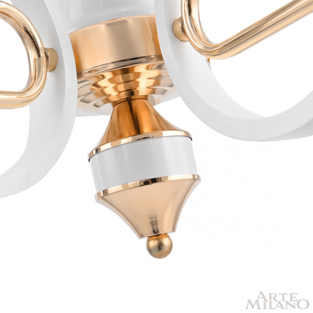 Изображение товара Подвесная люстра Arte Milano Florentia-2097 3 абажура классический стиль