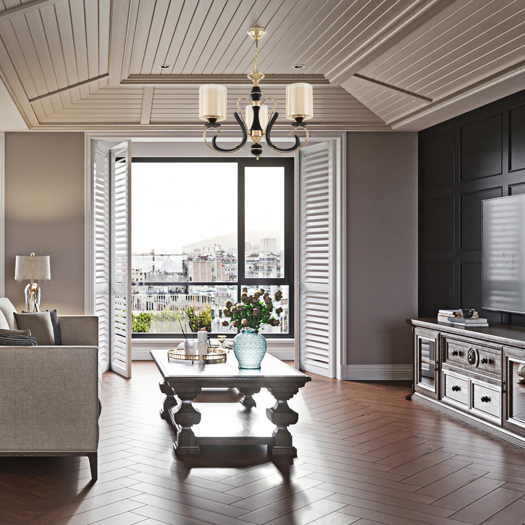 Изображение товара Подвесная люстра Arte Milano Florentia-2237 302237/3 Bk/Gd