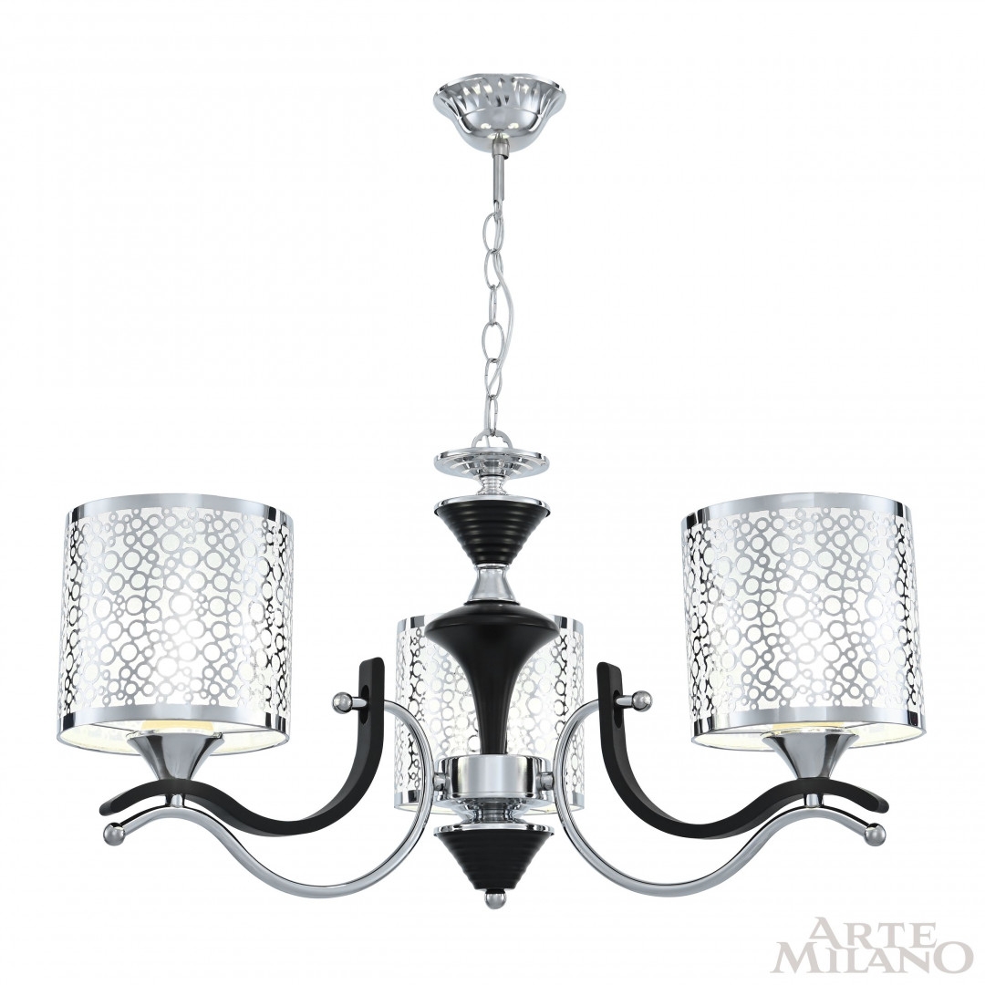 Изображение товара Подвесная люстра Arte Milano Florentia-6787 306787/3 Bk/Ni