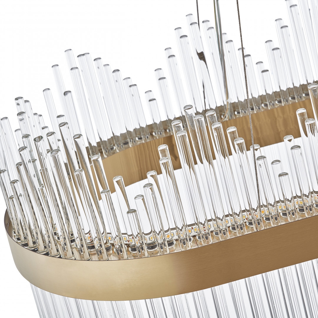 Изображение товара Подвесная люстра с пультом для led хрустальная с пультом LED Arte Milano Venezia 311033/L800 BS