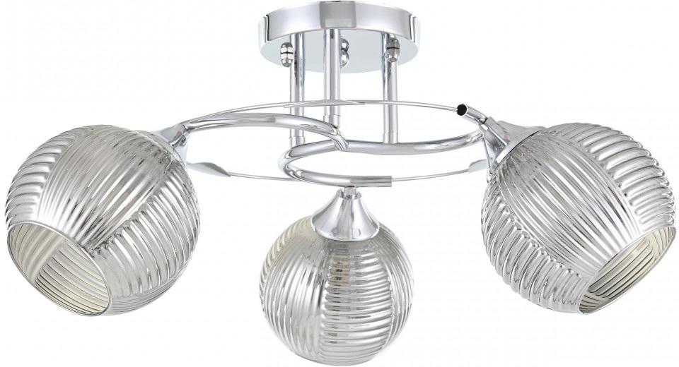 Изображение товара Потолочная люстра на штанге Arte Milano AMALFI 321006/3 CR с 3 плафонами, модерн