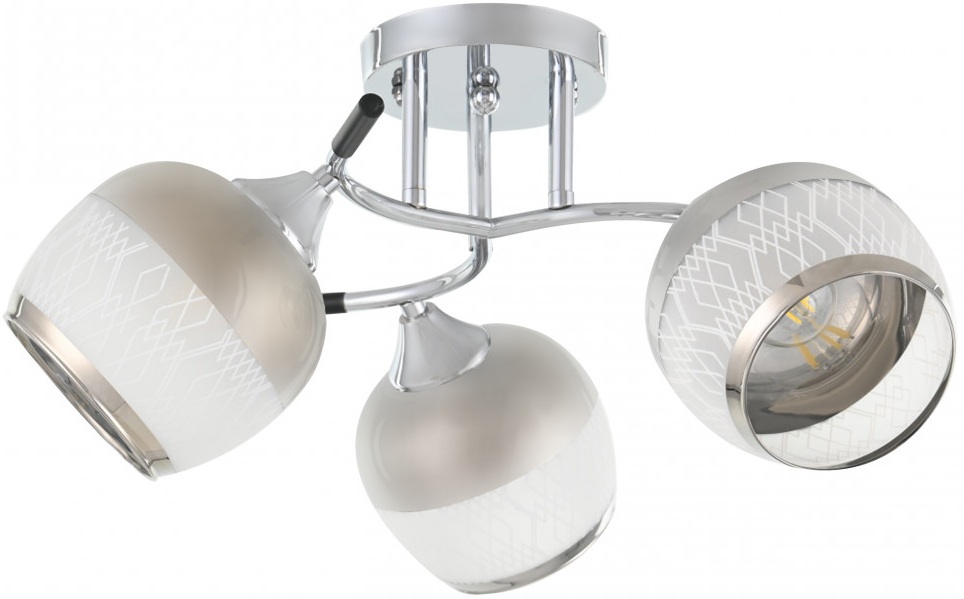 Изображение товара Потолочная люстра Arte Milano AMALFI-325885 3 плафона хром