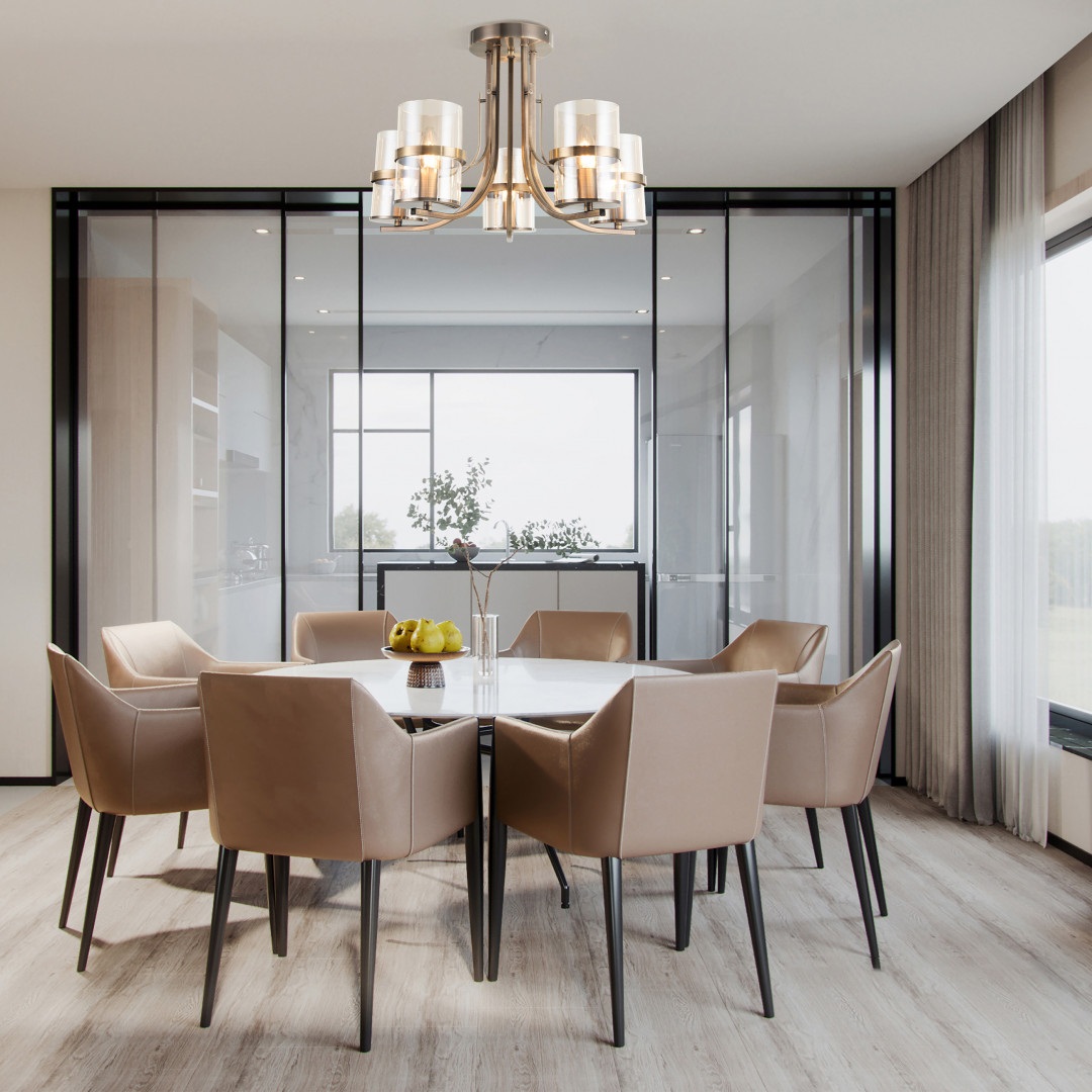 Изображение товара Потолочная люстра Arte Milano Napoli-5124 с пятью плафонами