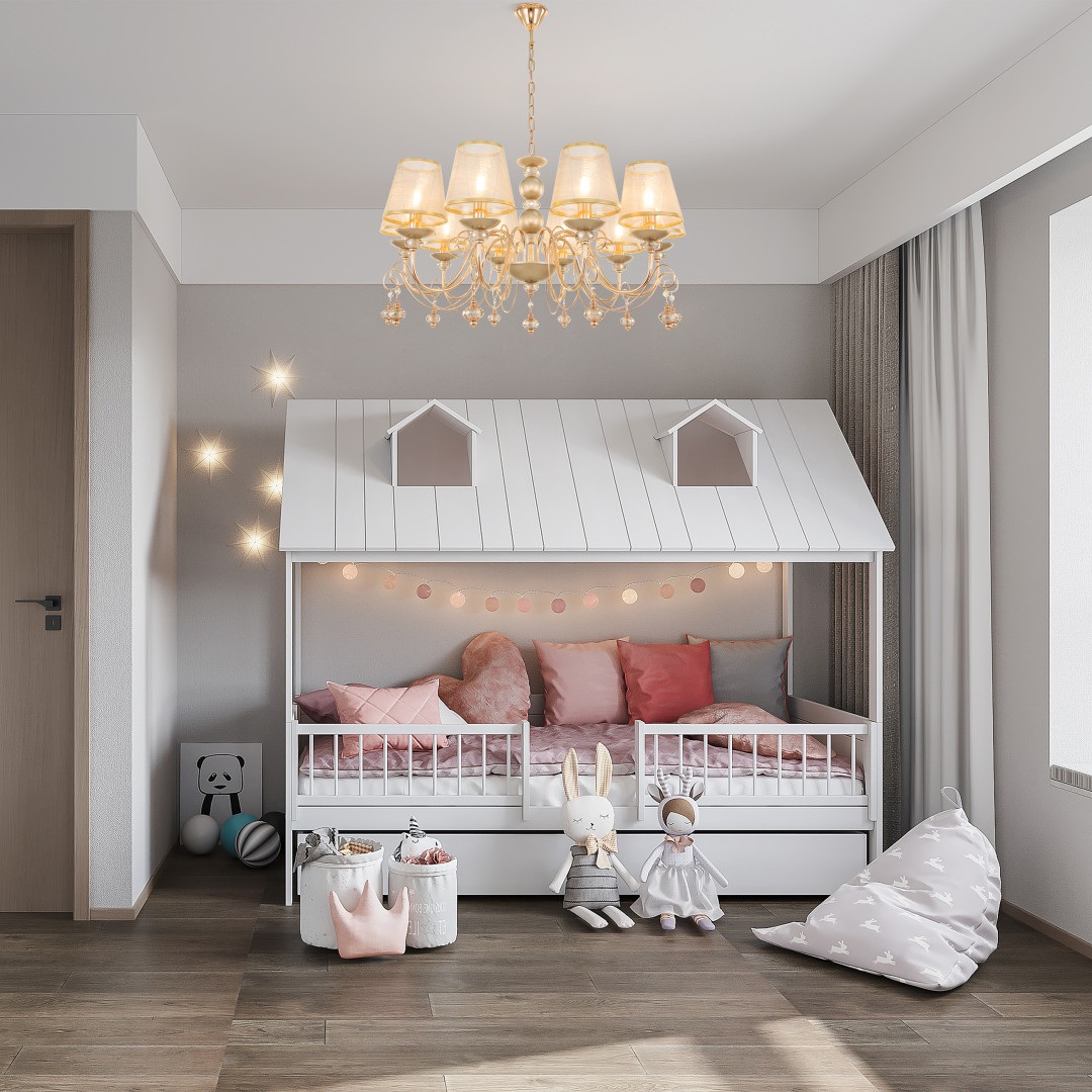 Изображение товара Подвесная люстра Arte Milano AM347620 347620/10 FGD с хрустальными подвесками