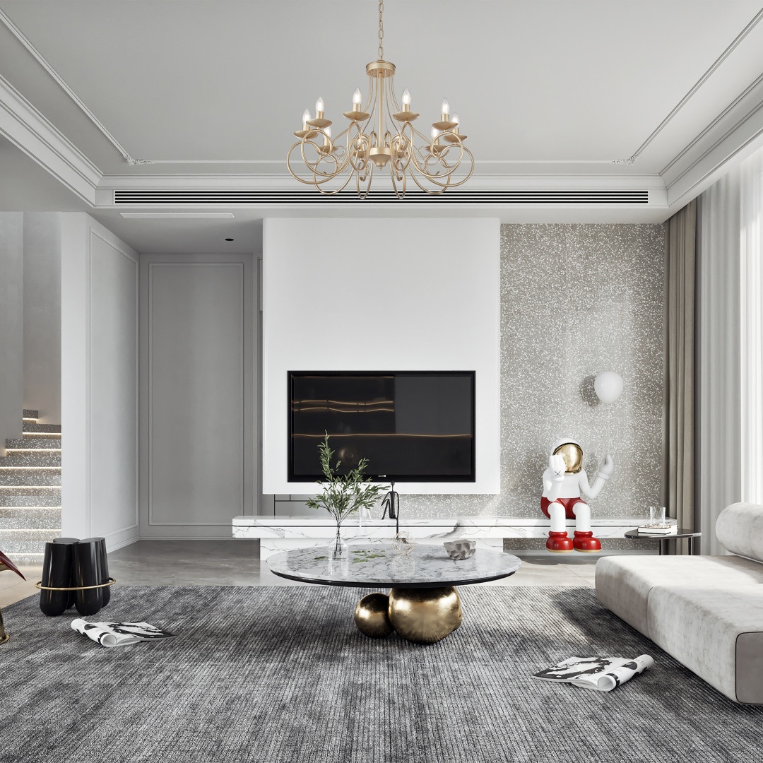 Изображение товара Подвесная люстра Arte Milano AM349159 349159/10 CG классика подсвечник металл шампань