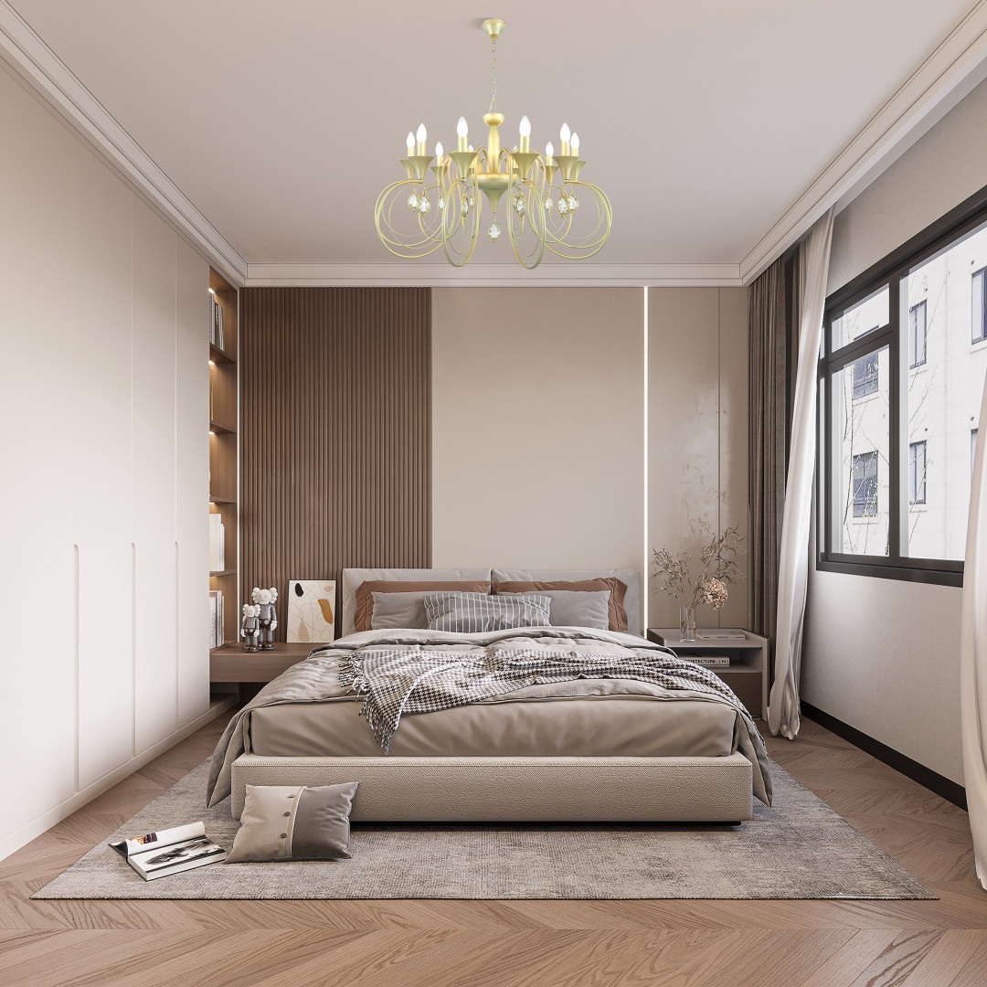 Изображение товара Подвесная люстра Arte Milano AM349920 349920/10 CG с хрусталем и 10 лампами