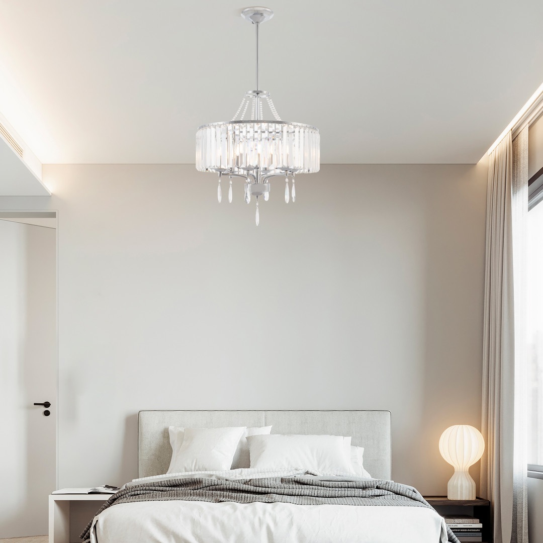 Изображение товара Подвесная люстра хрустальная на штанге Arte Milano Sorrento 1009