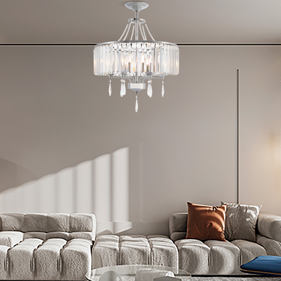 Изображение товара Подвесная хрустальная люстра Arte Milano Sorrento-1009 6 ламп классика арт-деко