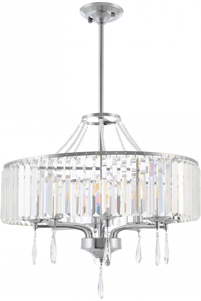 Изображение товара Подвесная люстра хрустальная на штанге Arte Milano Sorrento-1009 371009/8/300/600 CR