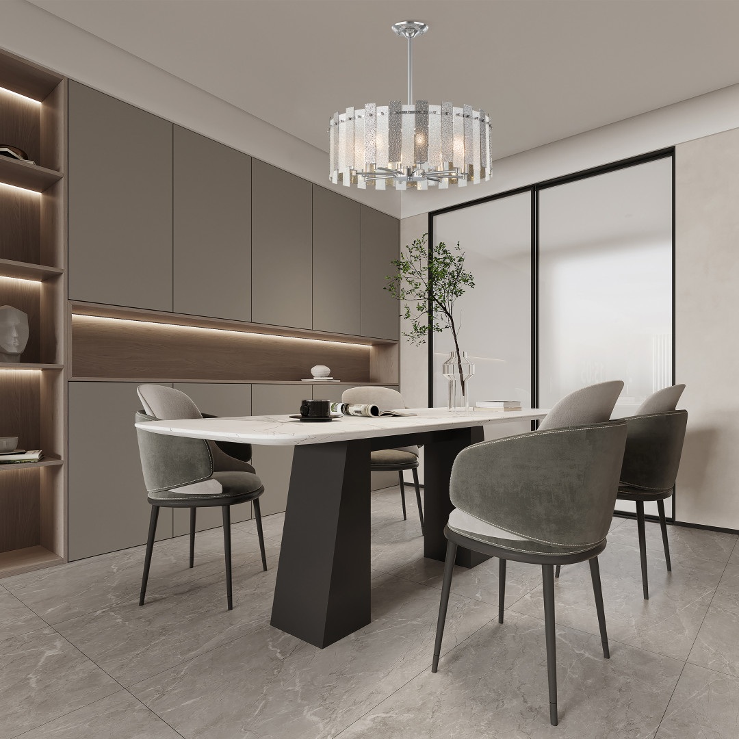 Изображение товара Подвесная люстра хрустальная Arte Milano Sorrento-2109 372109/8/350/580 CR