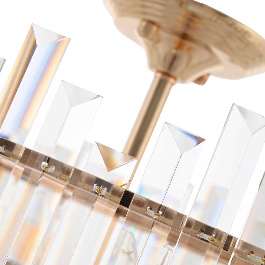 Изображение товара Потолочная хрустальная люстра на штанге Arte Milano Sorrento 2409 6xE14 240W