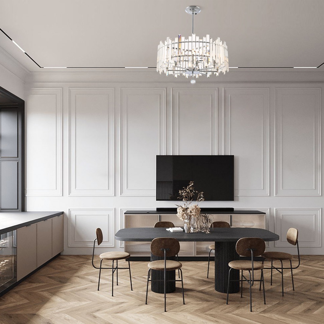 Изображение товара Потолочная люстра на штанге Arte Milano Sorrento-2409 372409/8/350/570 CR классика