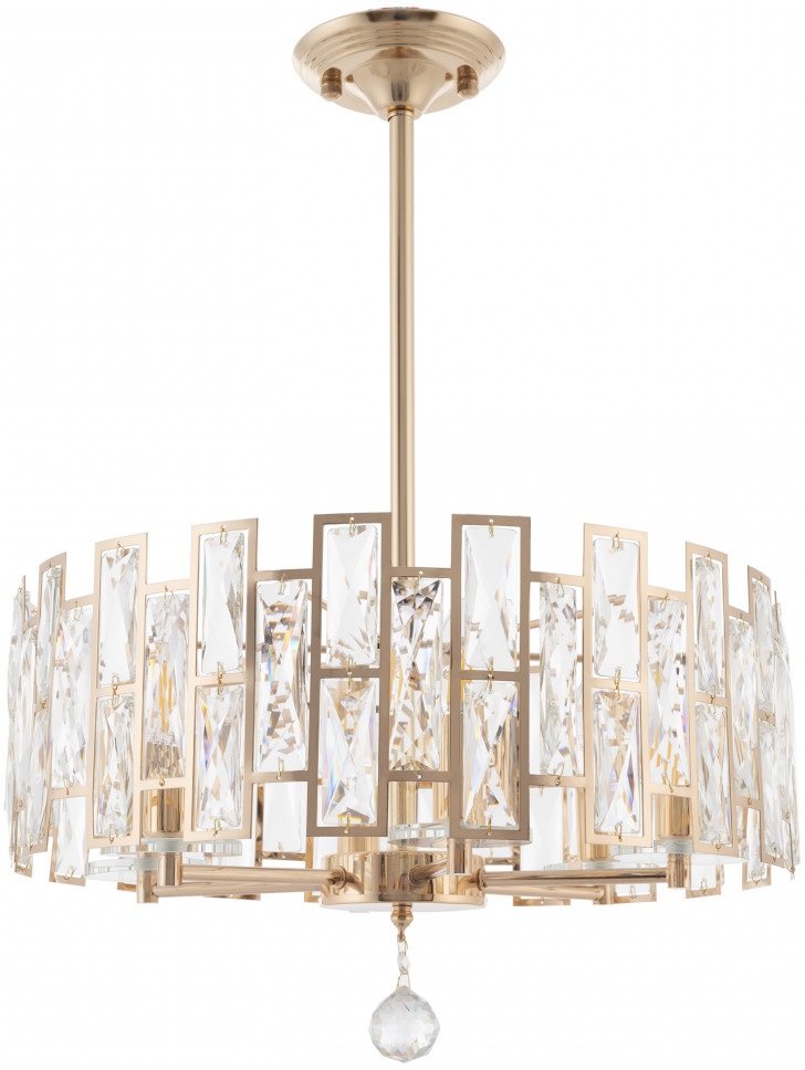 Изображение товара Подвесная хрустальная люстра Arte Milano Sorrento-4209 374209/6/350/470 GD