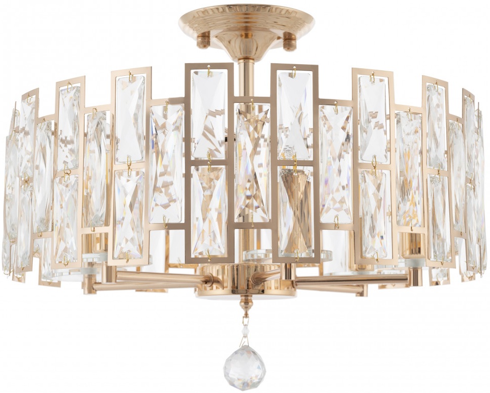 Изображение товара Потолочная люстра Arte Milano Sorrento-4209 с хрустальным плафоном