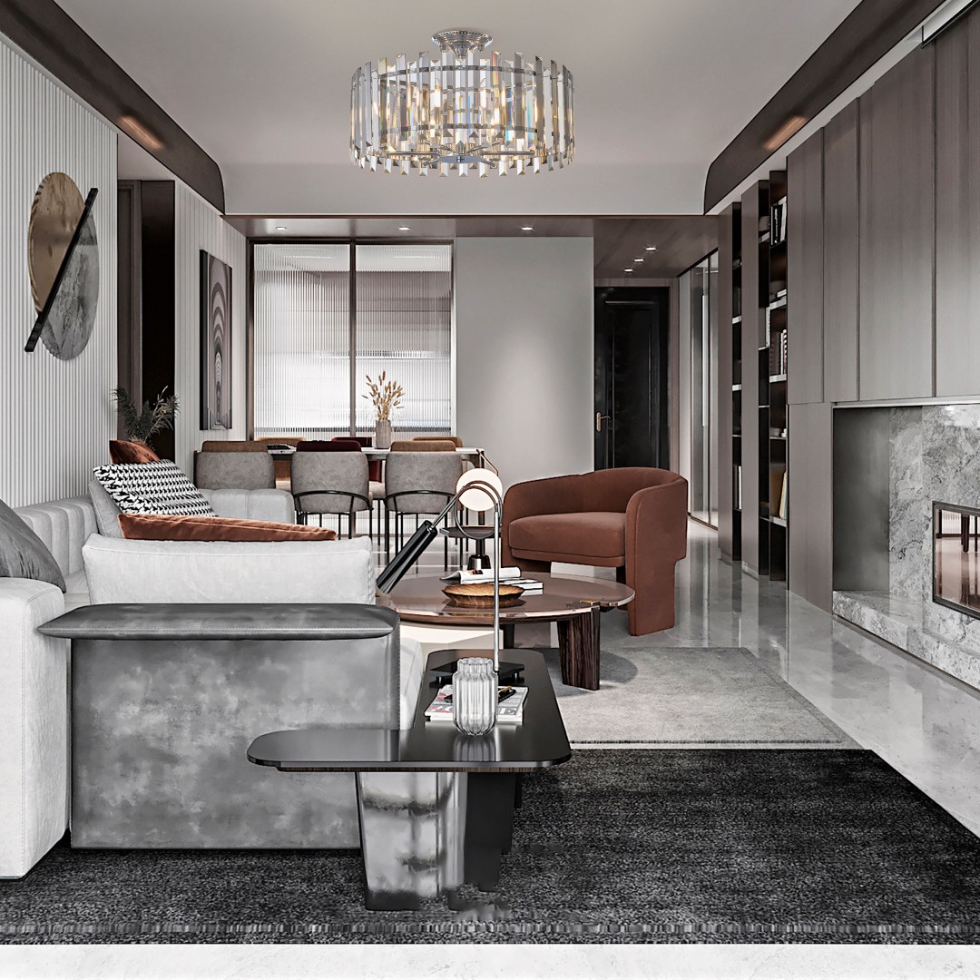 Изображение товара Потолочная люстра Arte Milano Sorrento 5209 с хрусталем и 6 лампами E14 49 см