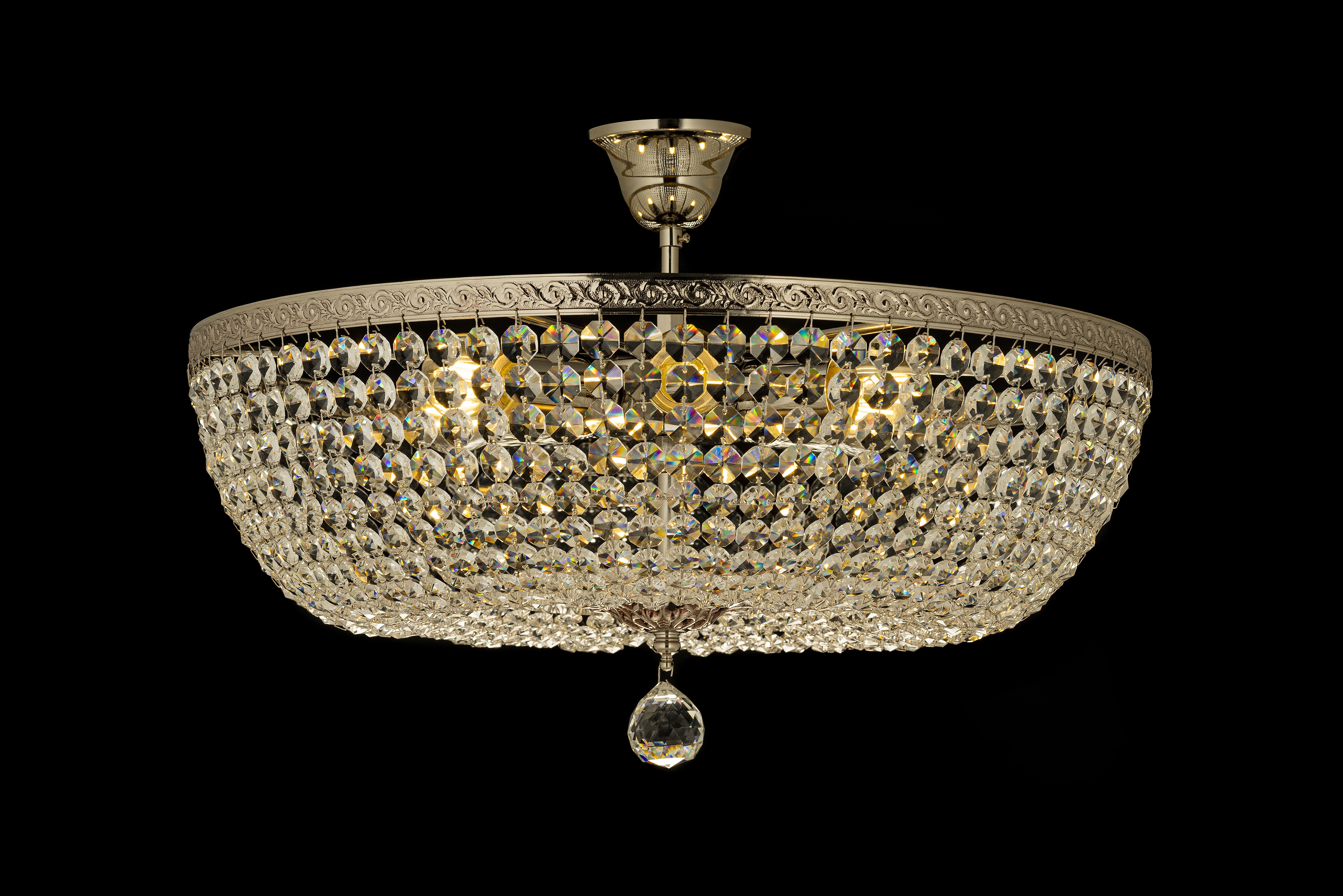 Изображение товара Потолочная люстра Arti Lampadari Castellana E 1.3.50.501 NH из хрусталя