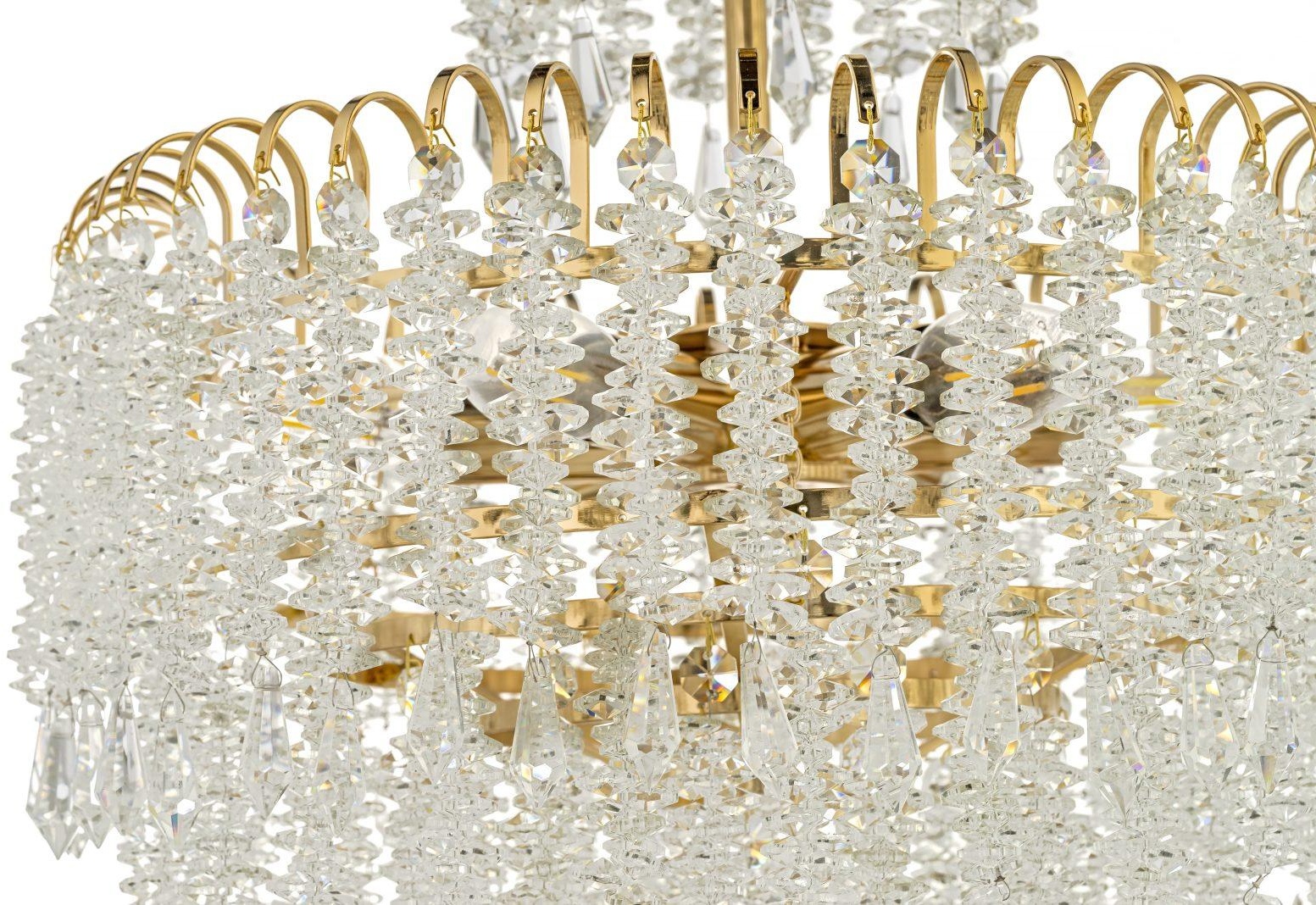 Изображение товара Подвесная люстра Arti Lampadari Daverio E 1.5.50.105 G классическая с хрусталем